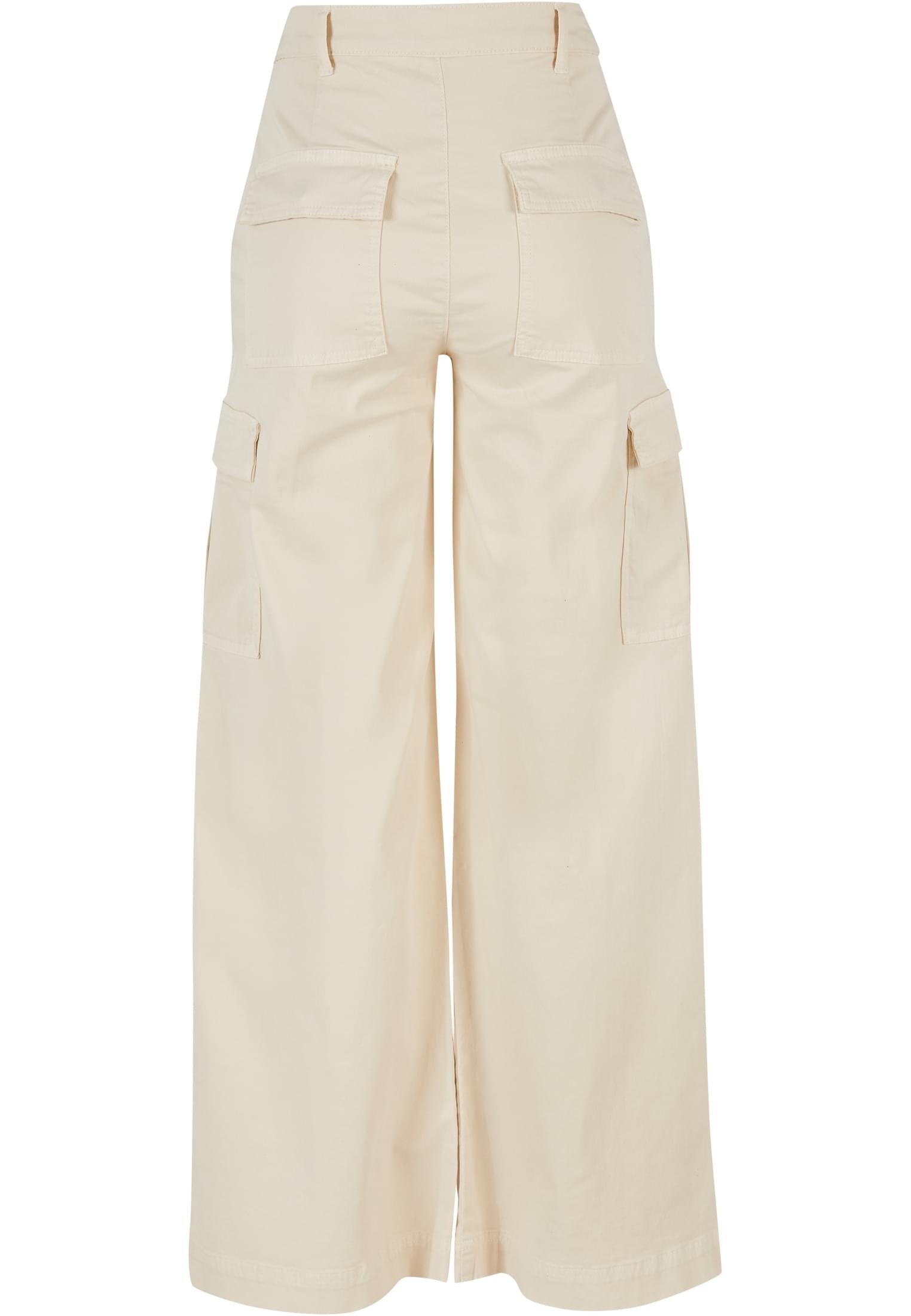 URBAN CLASSICS Stoffhose »Damen Ladies High Waist Wide Leg Twill Cargo Pants«,  (1 tlg.) für bestellen | BAUR