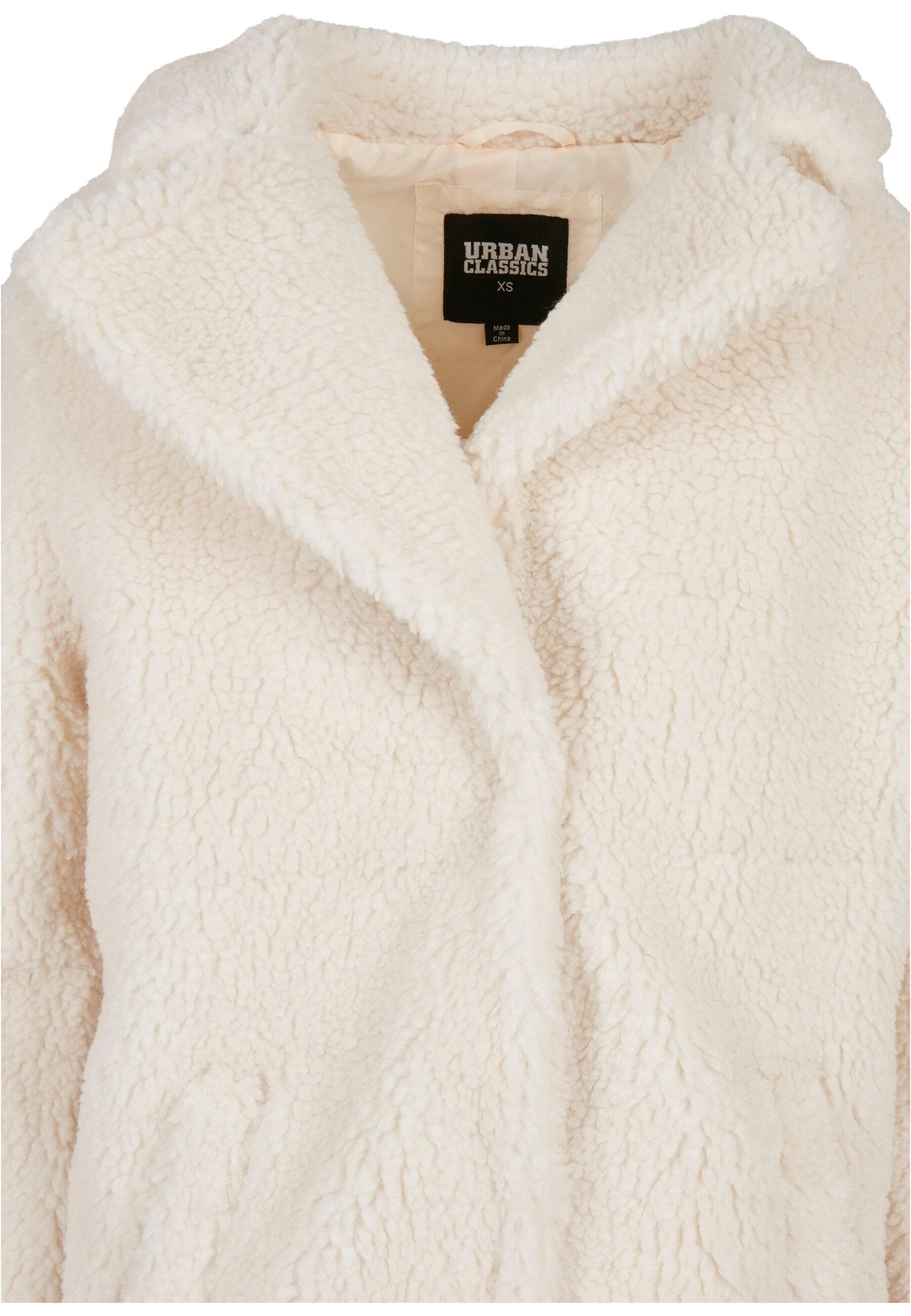 URBAN CLASSICS Parka »Urban Classics Damen Ladies Oversized Sherpa Coat«, (1 St.), ohne Kapuze