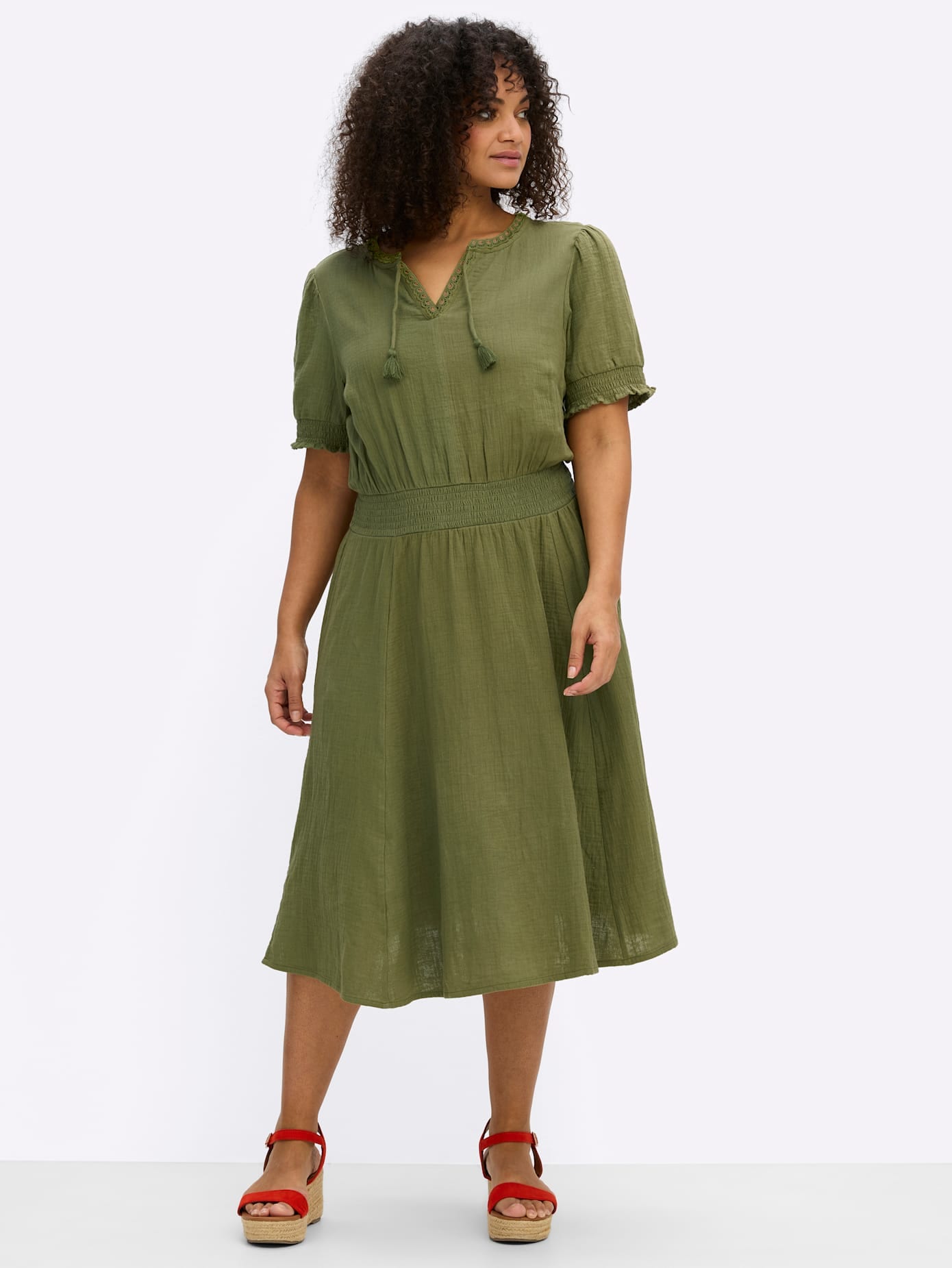 Sheego Sommerkleid "Kleid"
