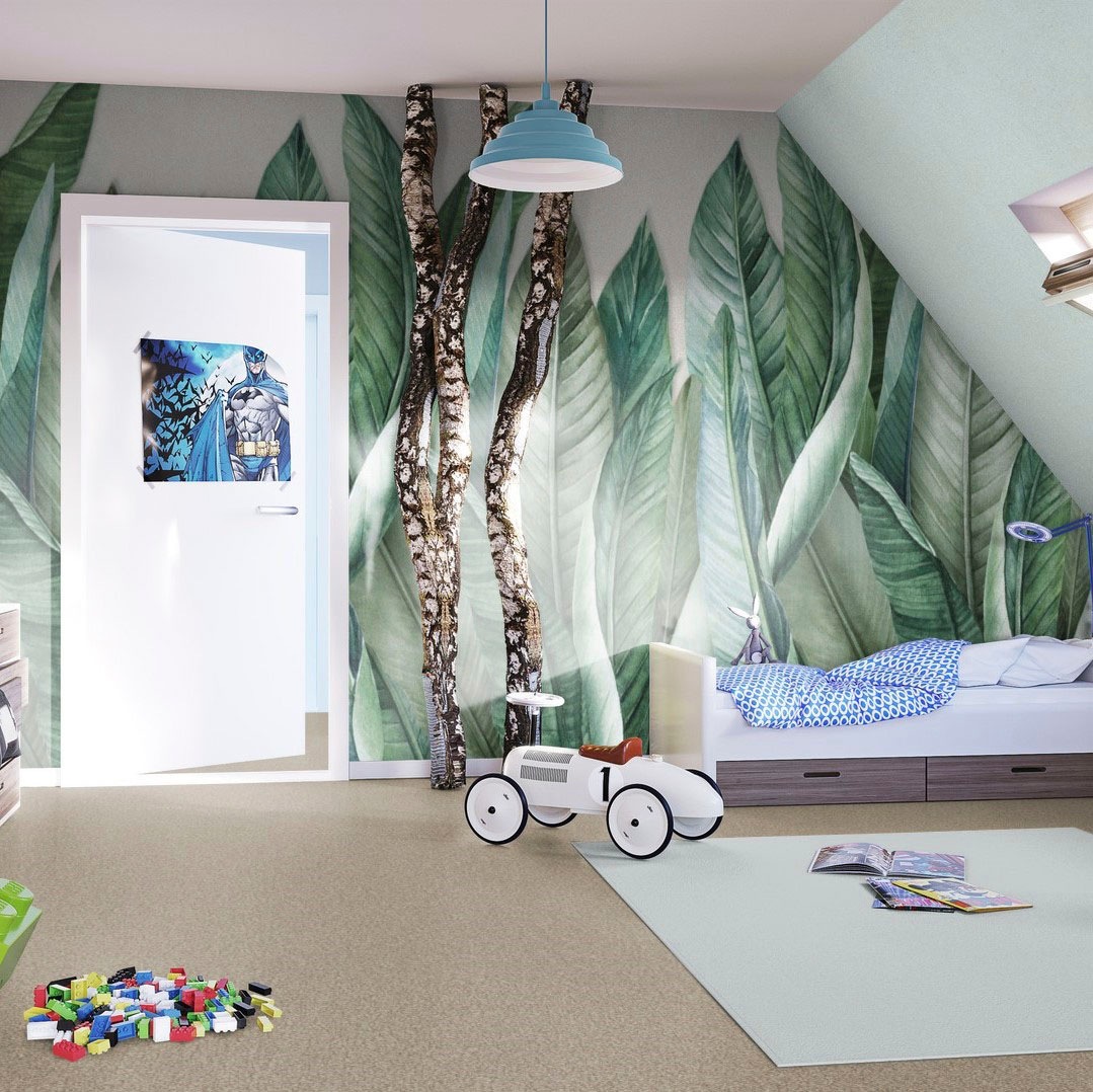 Kinderzimmer, Wohnzimmer, »Schlingenteppich (Luco)«, rechteckig, BAUR Teppichboden Breite Schlafzimmer, cm Passion 400/500 1005 Vorwerk |