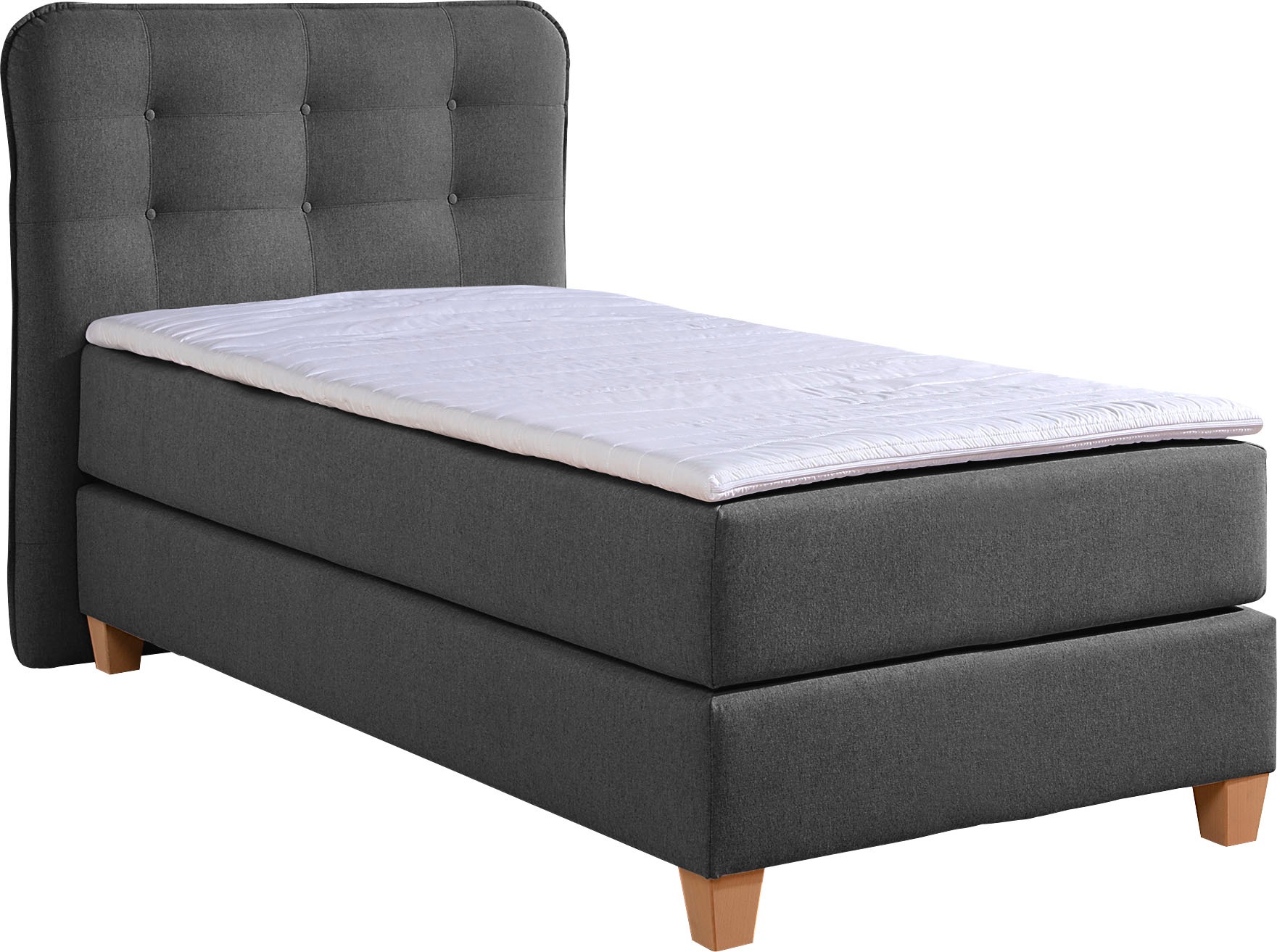 Thumbnail - Home affaire Boxspringbett, inklusive Komfortschaum-Topper