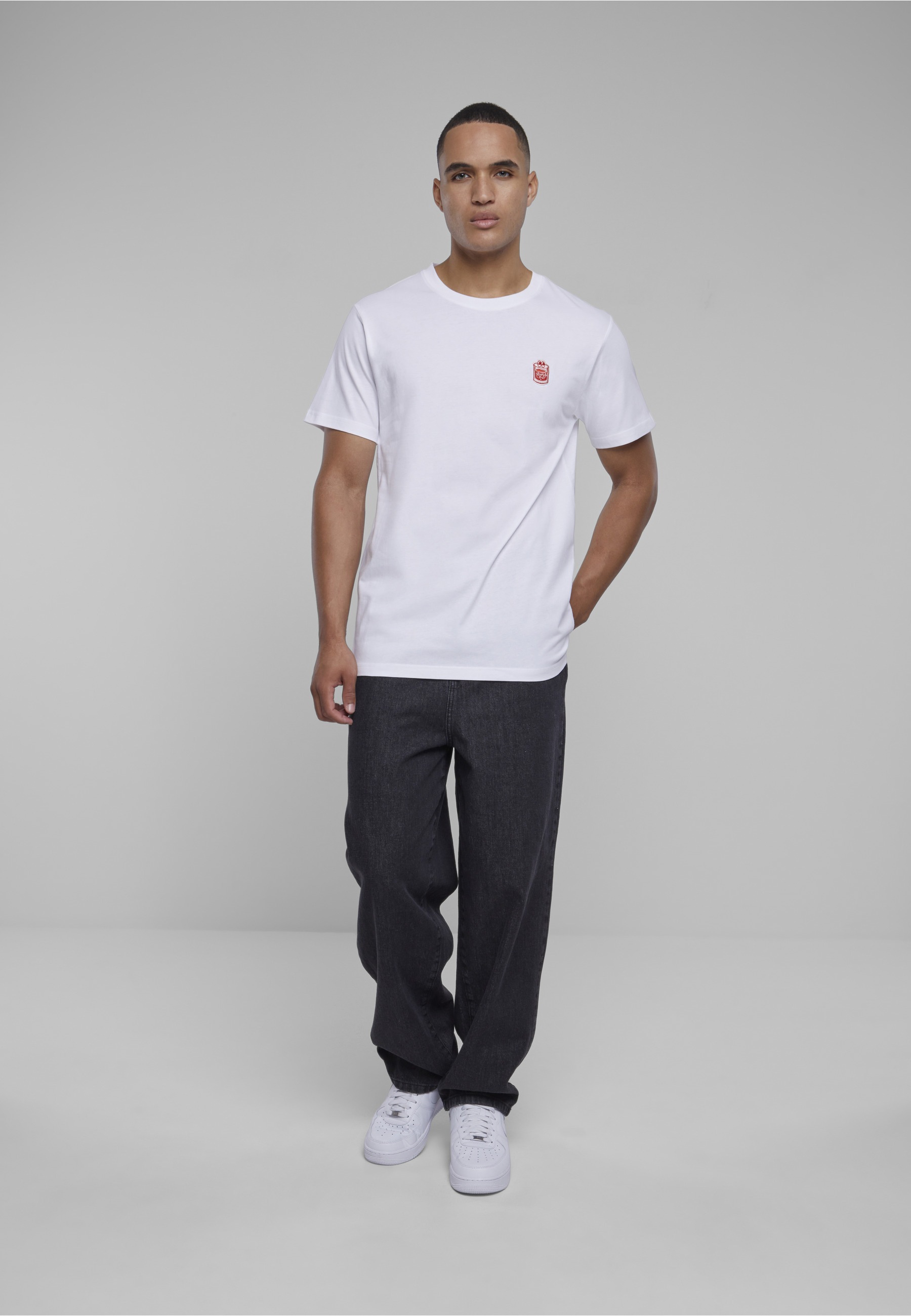 MisterTee T-Shirt »MisterTee Herren Have A Drink Tee EMB« 1 Stk.