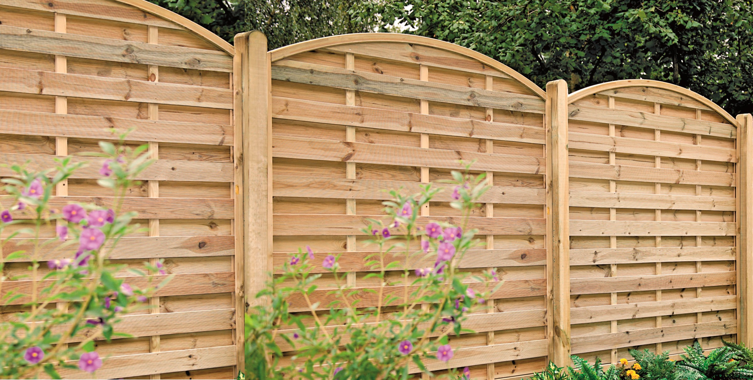 Tetzner & Jentzsch Dichtzaun "Madison 6" 8 Elemente, LxH: 1521x180 cm günstig online kaufen