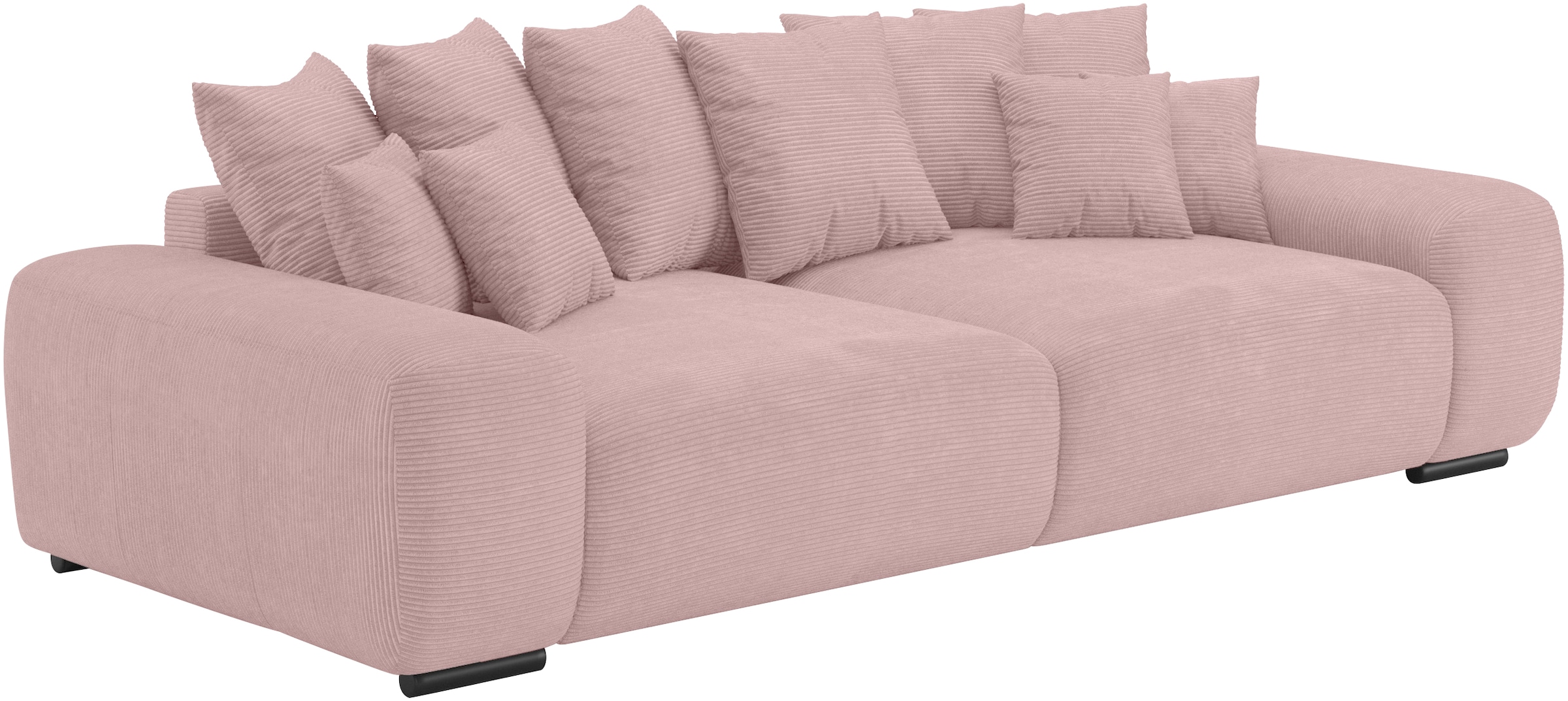 Home affaire Big-Sofa "Sundance II", Dauerschläfer mit Hygiene-Topper bis 140 kg belastbar