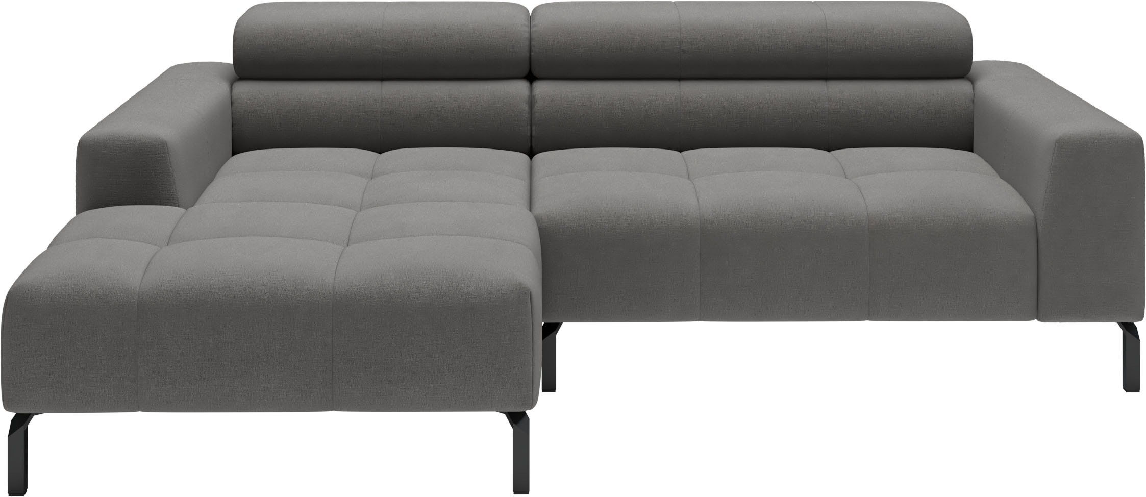 Home affaire Ecksofa "Ecksofa Claya, L-Form, Kopfteilverstellung, Breite 22 günstig online kaufen