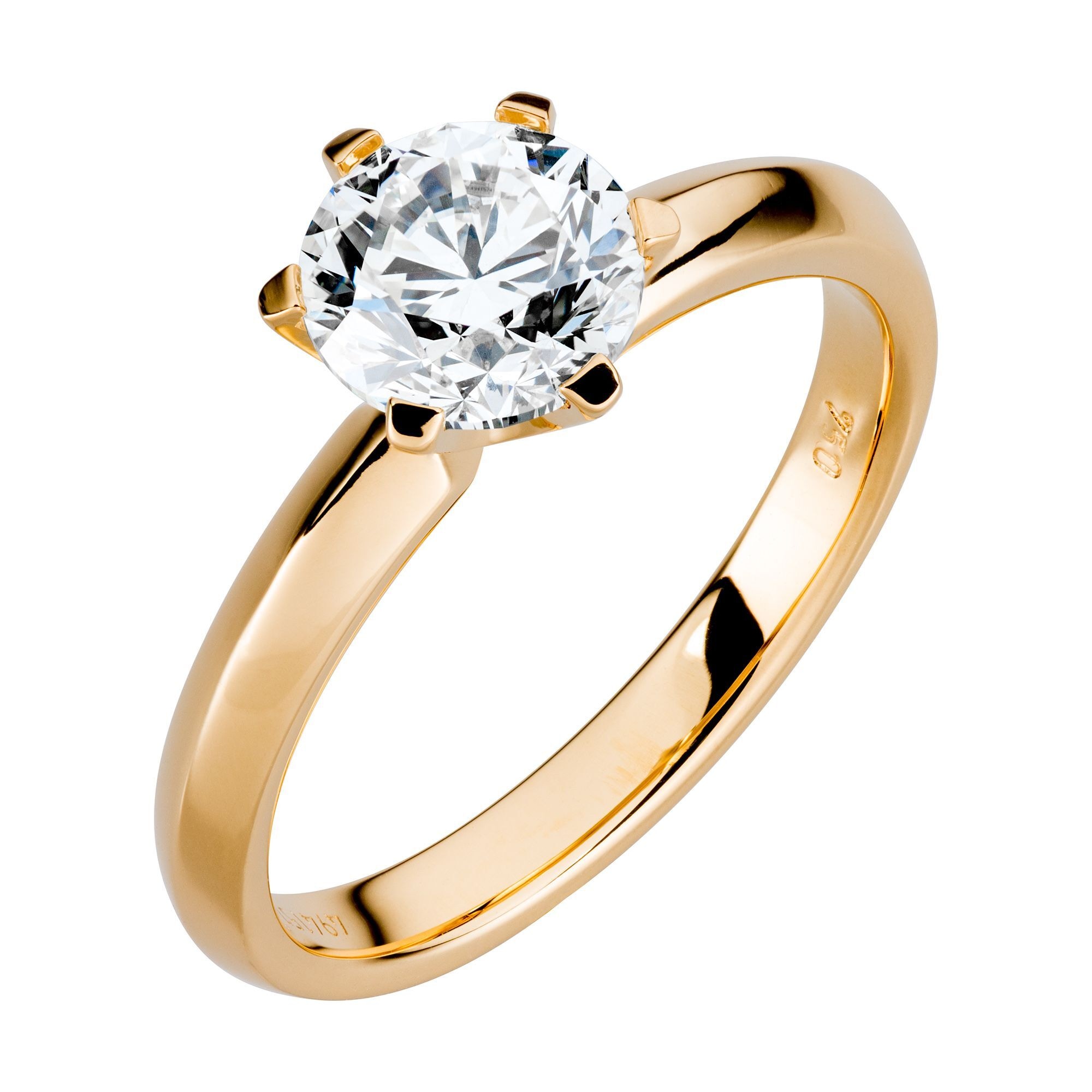 Orolino Fingerring »750/- Gelbgold 1 Brill. 1,50 ct.«