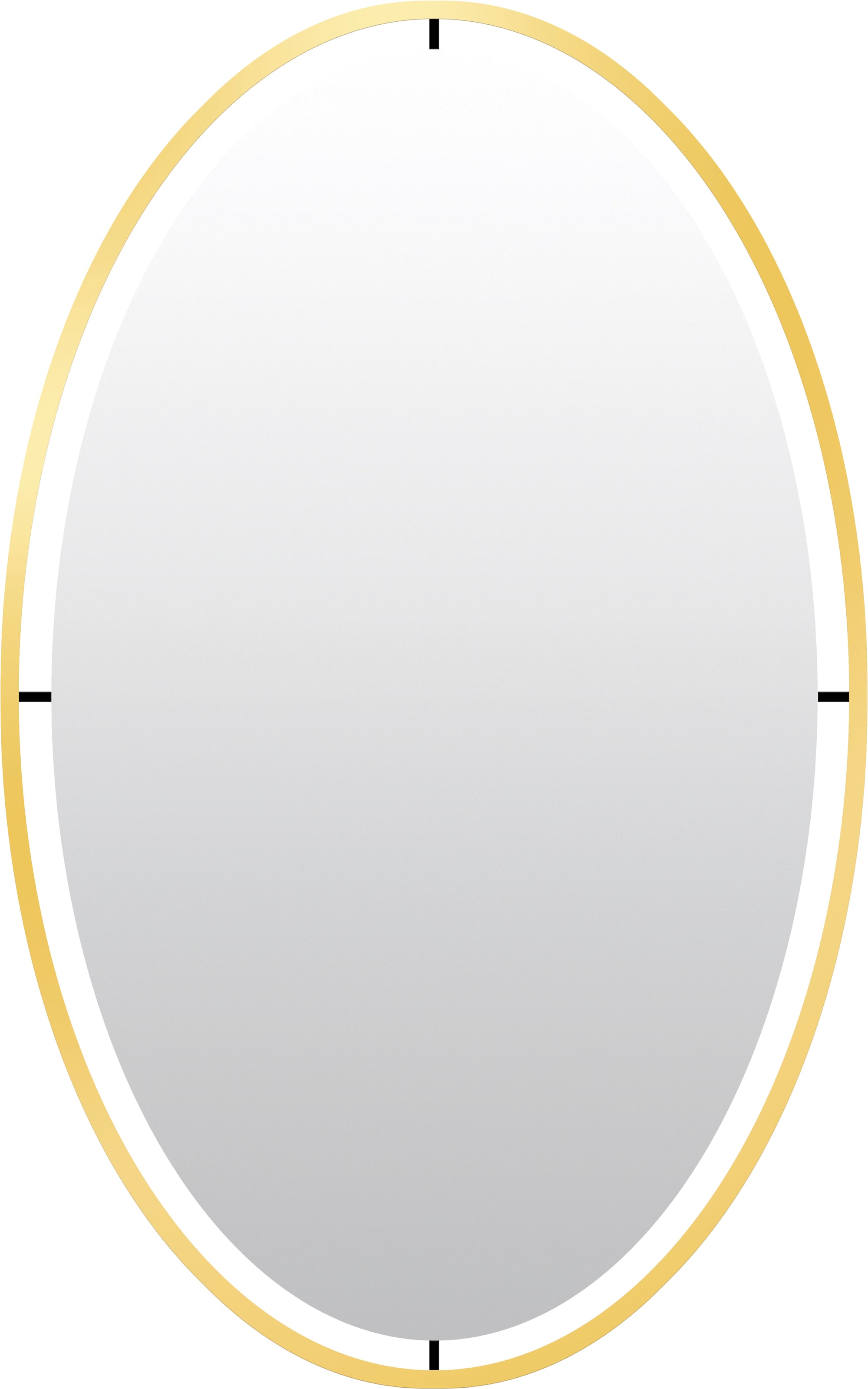 Lenfra Dekospiegel »Salem«, (1 St.), 3mm Silberspiegel; Rahmen aus Stahl