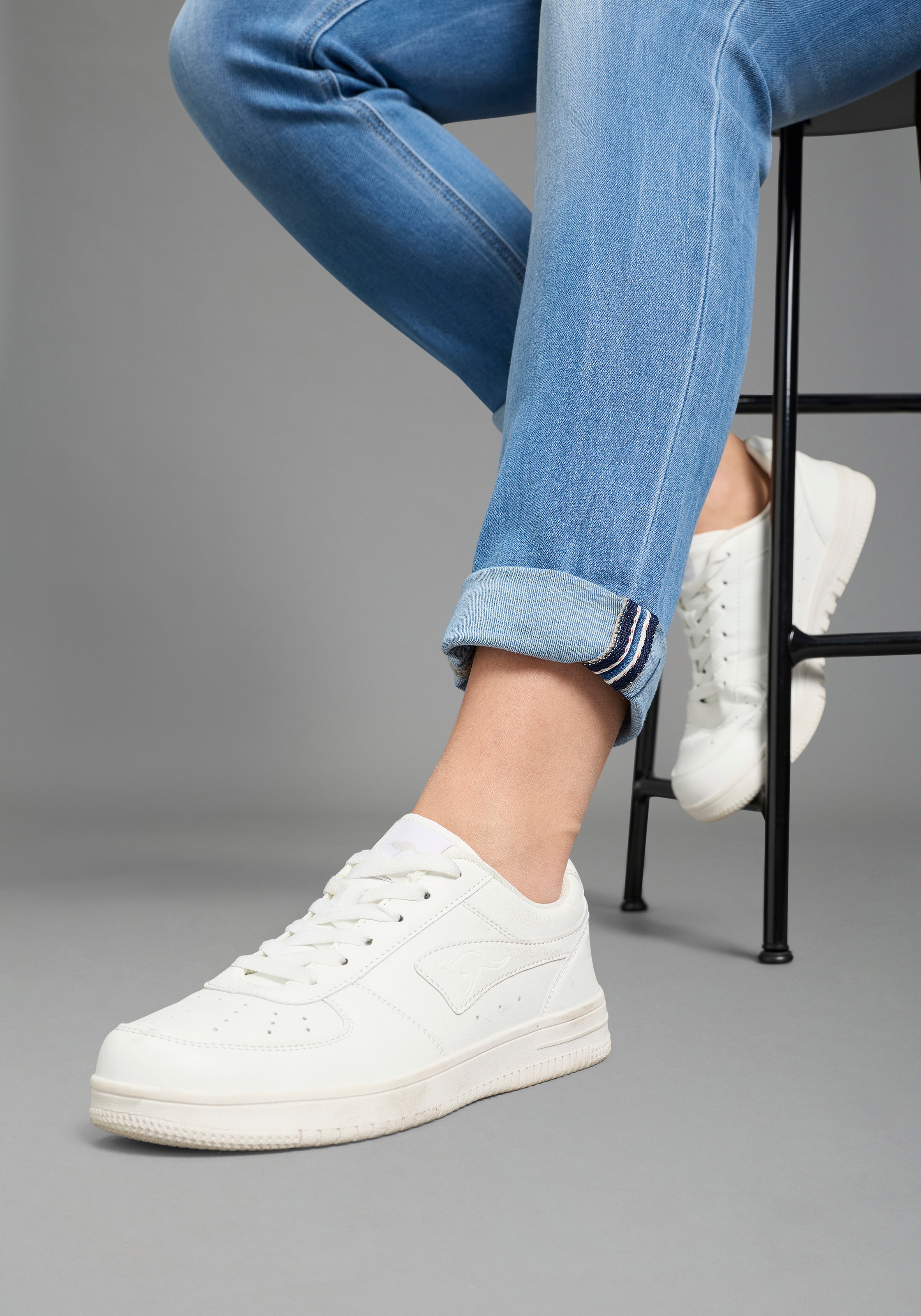 KangaROOS Relax-fit-Jeans "RELAX-FIT HIGH WAIST" knöchelfreie Schnittform, günstig online kaufen