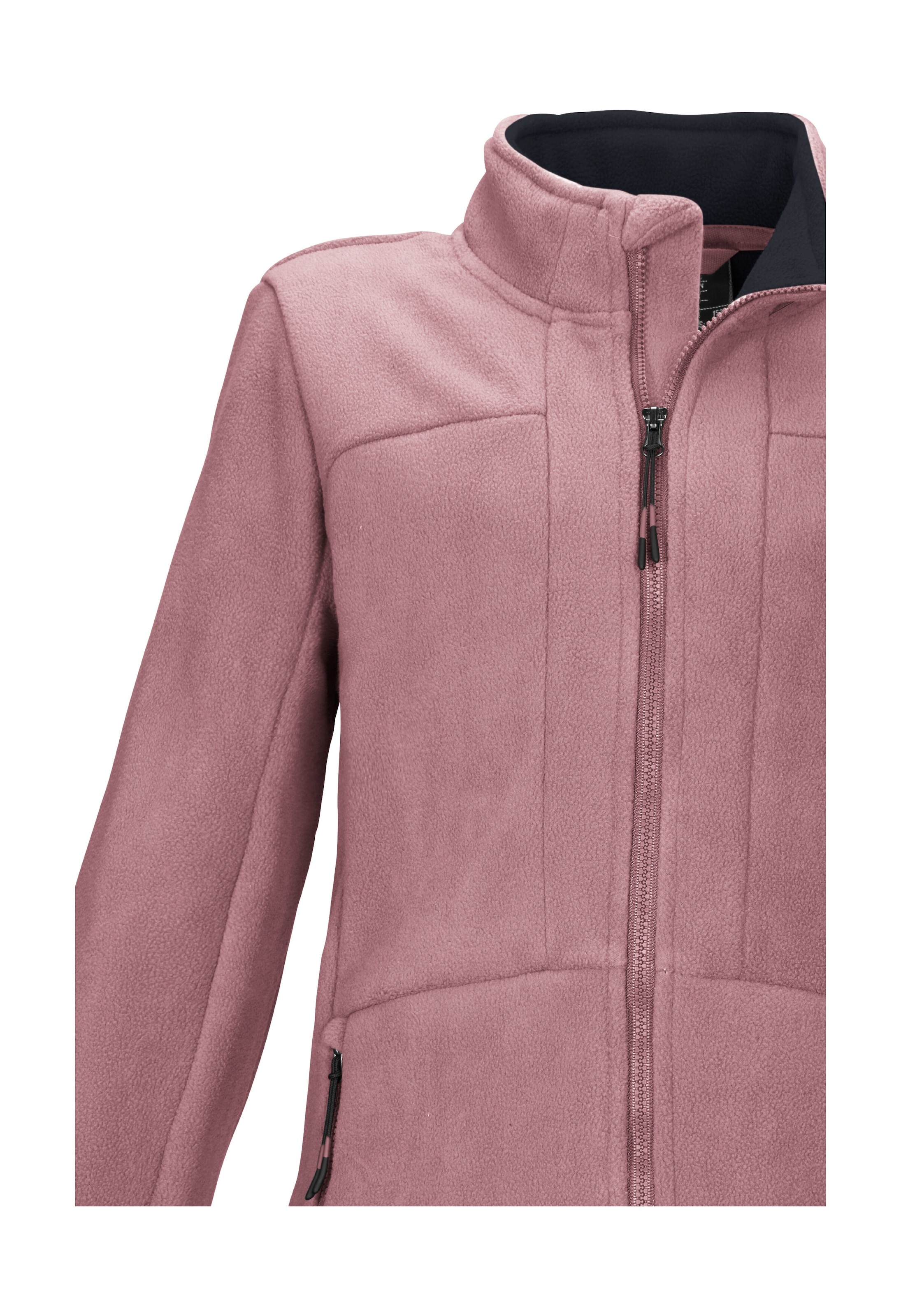 Killtec Fleecejacke »KOW 216 GRLS FLC JCKT«, Fleecejacke mit Kinnschutz, elastischen Bündchen und Zipper-Taschen