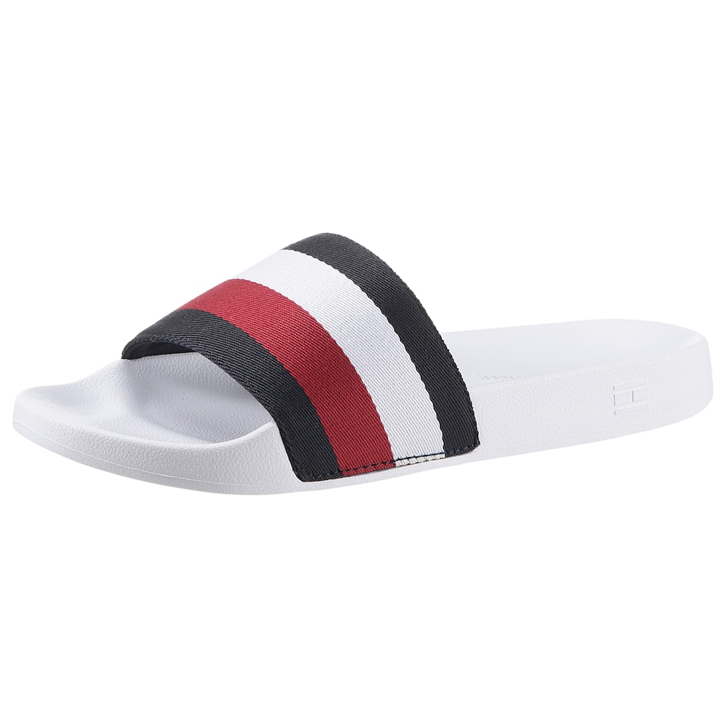 Tommy Hilfiger Pantolette »ESSENTIAL CORP SLIDE«