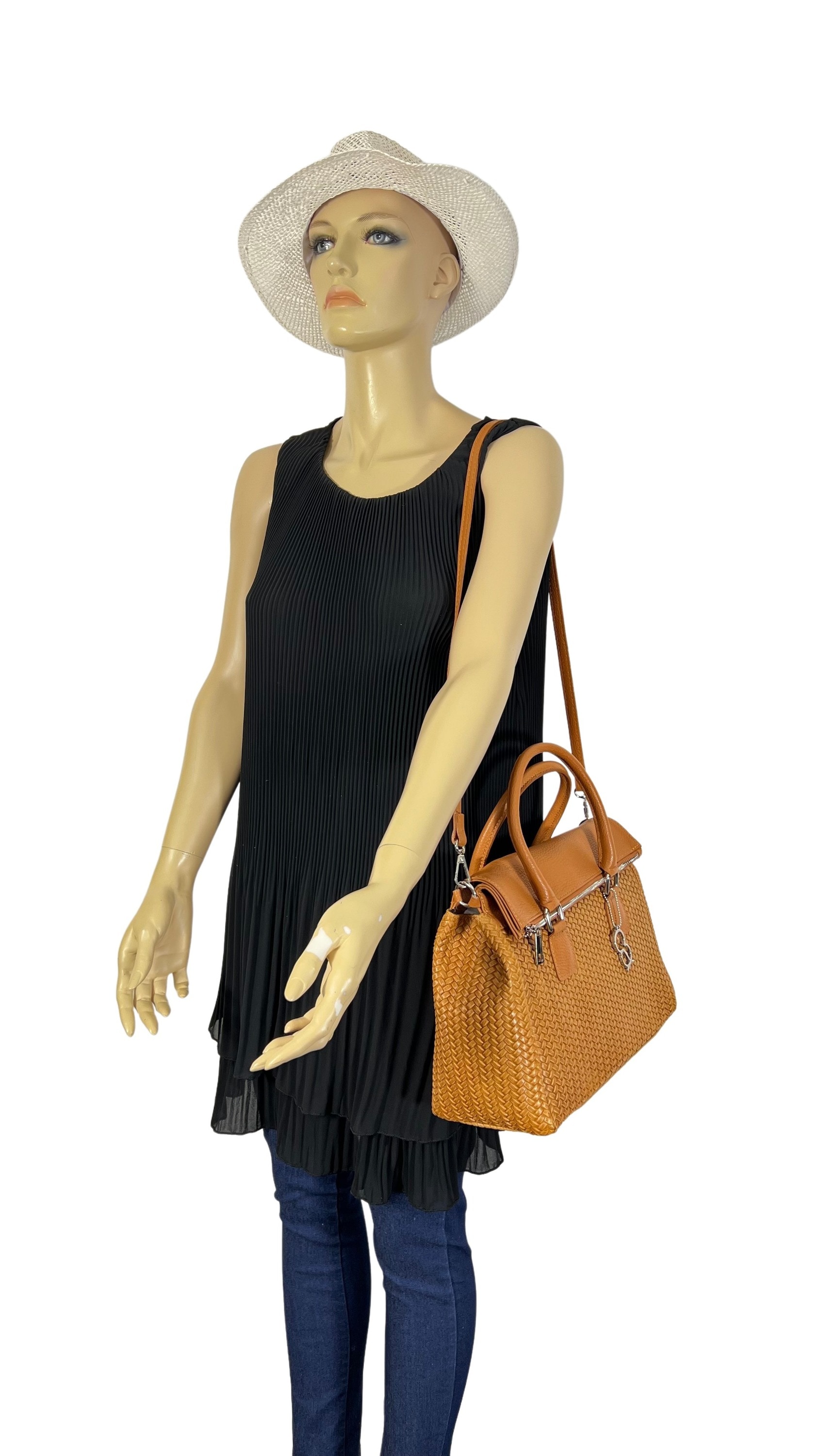 COLLEZIONE ALESSANDRO Schultertasche »Elegant«, aus echtem Leder