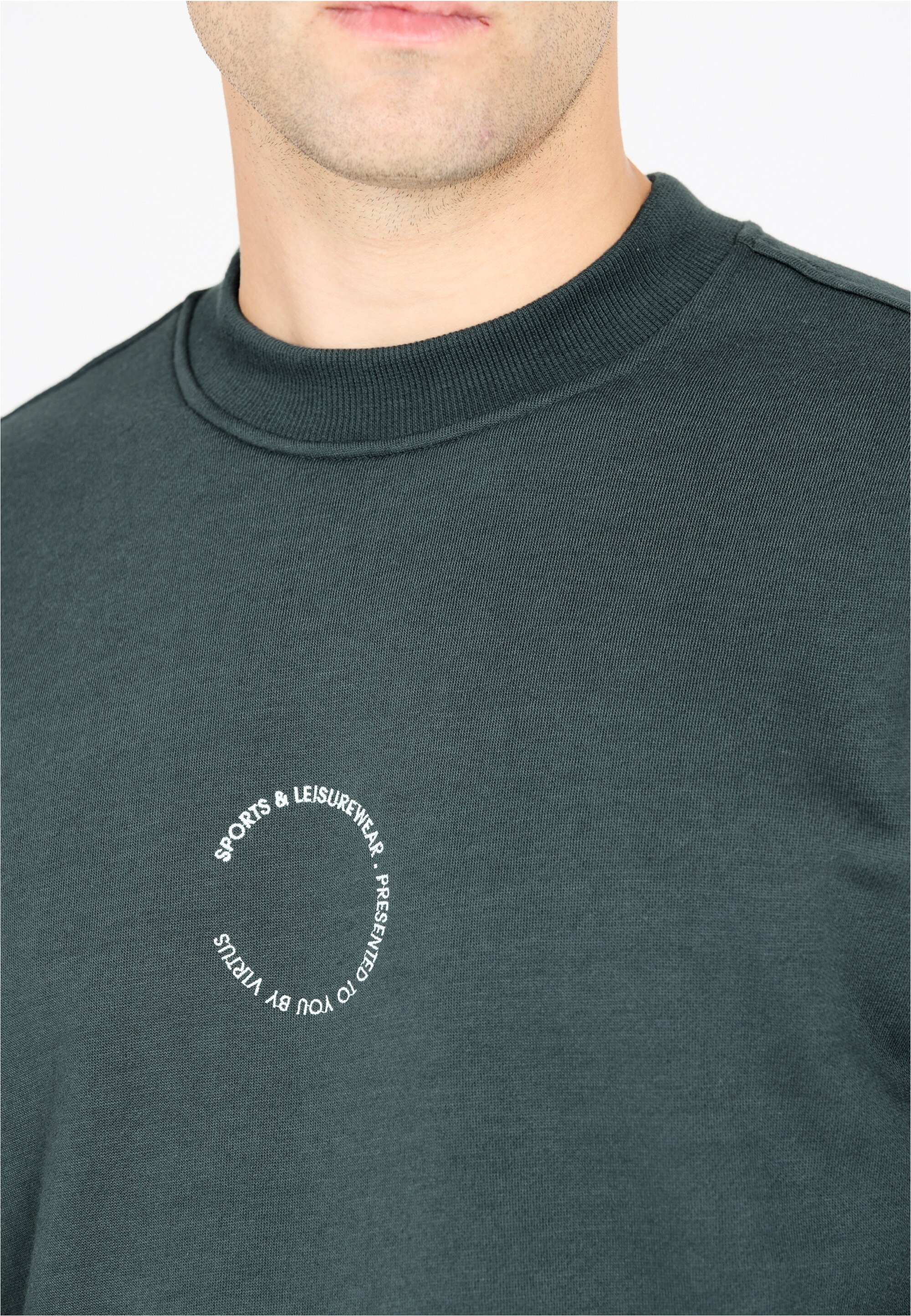 Virtus Sweatshirt »Harwick«, Mit recycelten Materialien