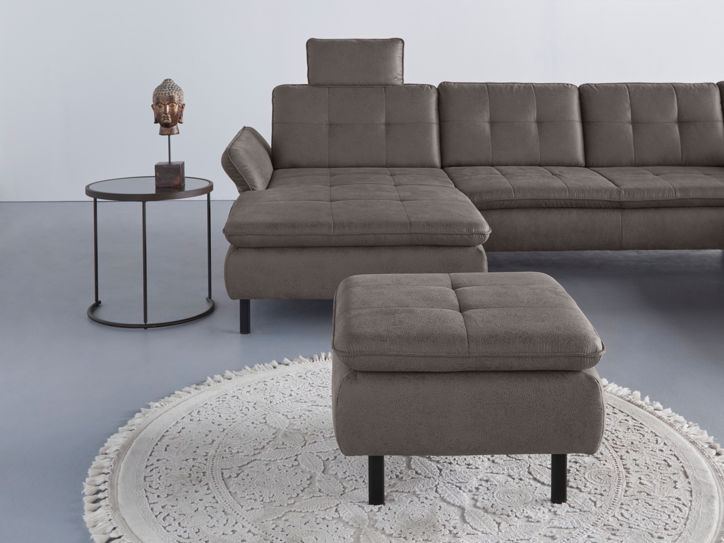 Home affaire Polsterhocker "Birkholm" passend zur Serie "Birkholm", B/T/H: günstig online kaufen