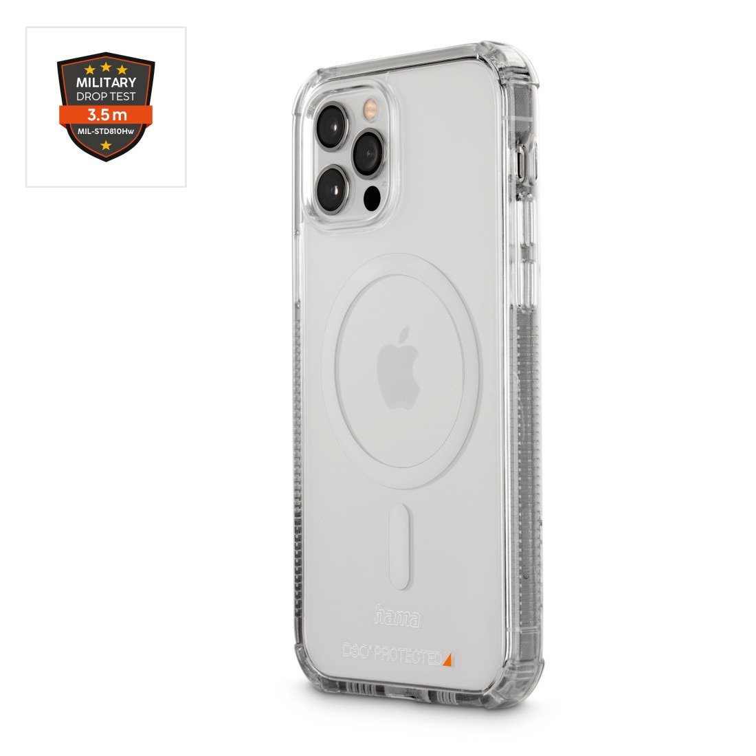 Hama Handyhülle »Handyhülle „Extreme Prot.“ für iPhone 12/12 Pro (f. MagSafe, stoßfest)«, IPHONE 12/12 PRO, Anti-Vergilbung