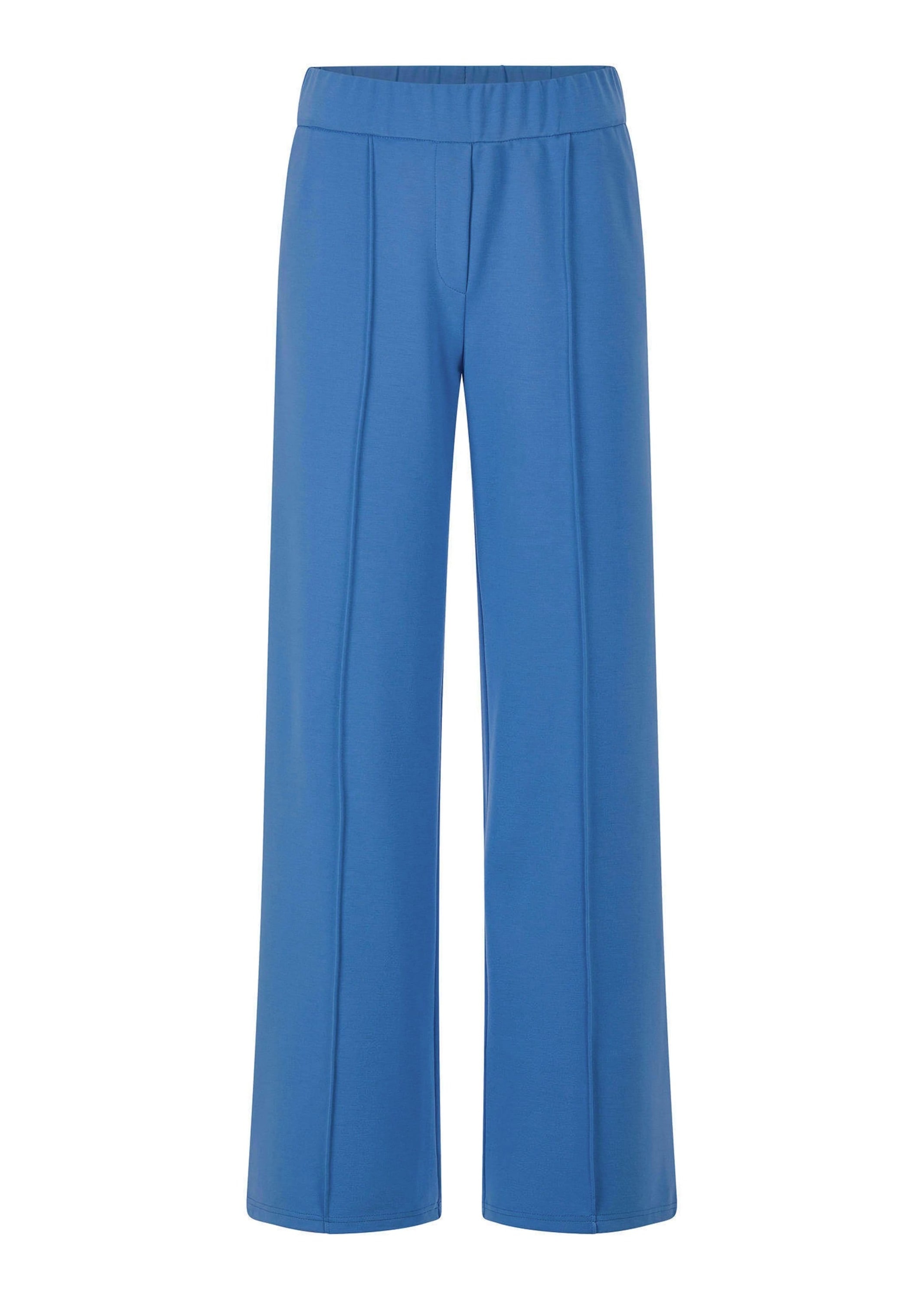 GOLDNER Stoffhose "Kurzgröße Jersey-Hose mit Biesen" seitliche Eingriffstaschen