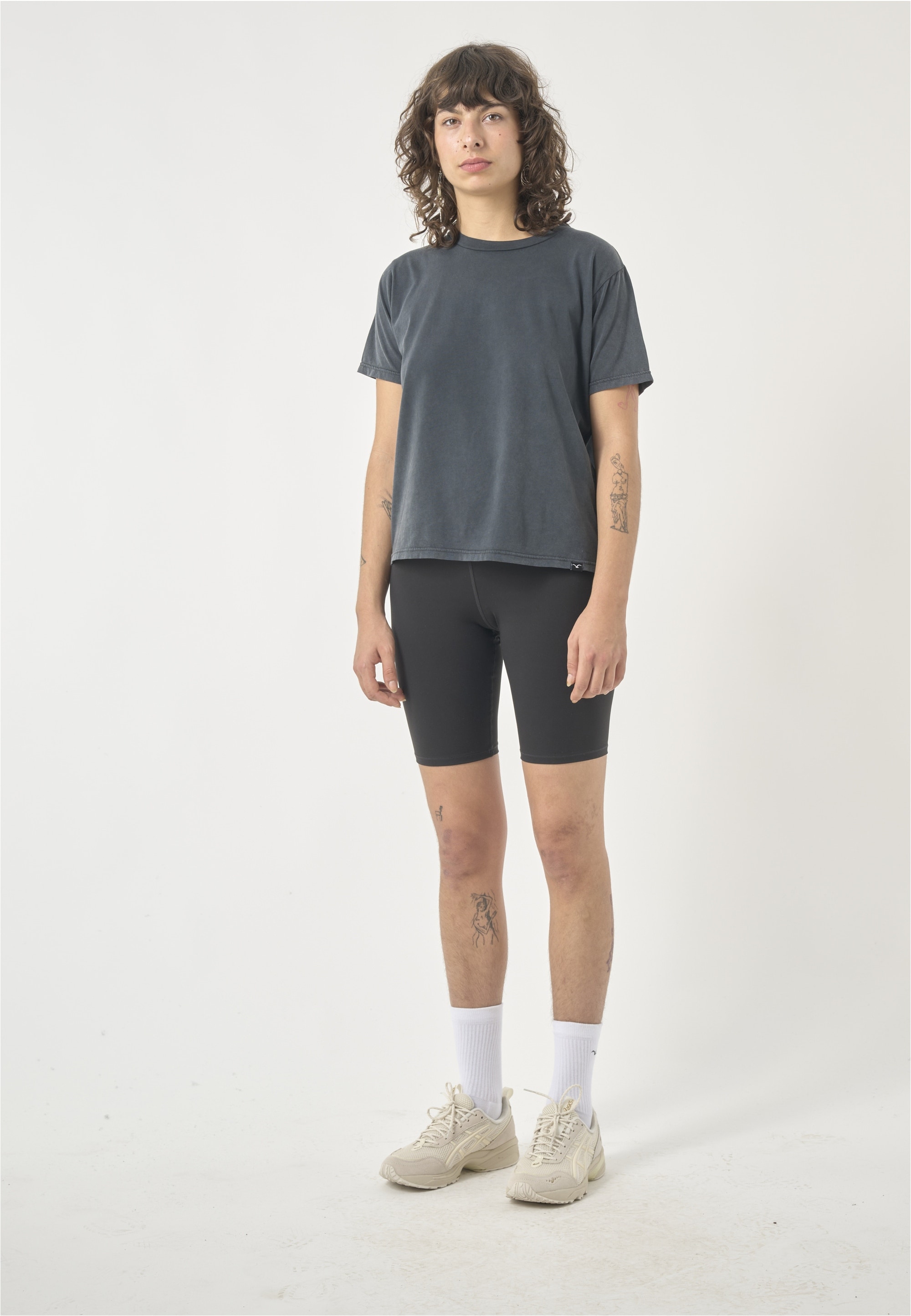 Cleptomanicx T-Shirt »Basic Tee Ligull Washed«, Locker geschnitten