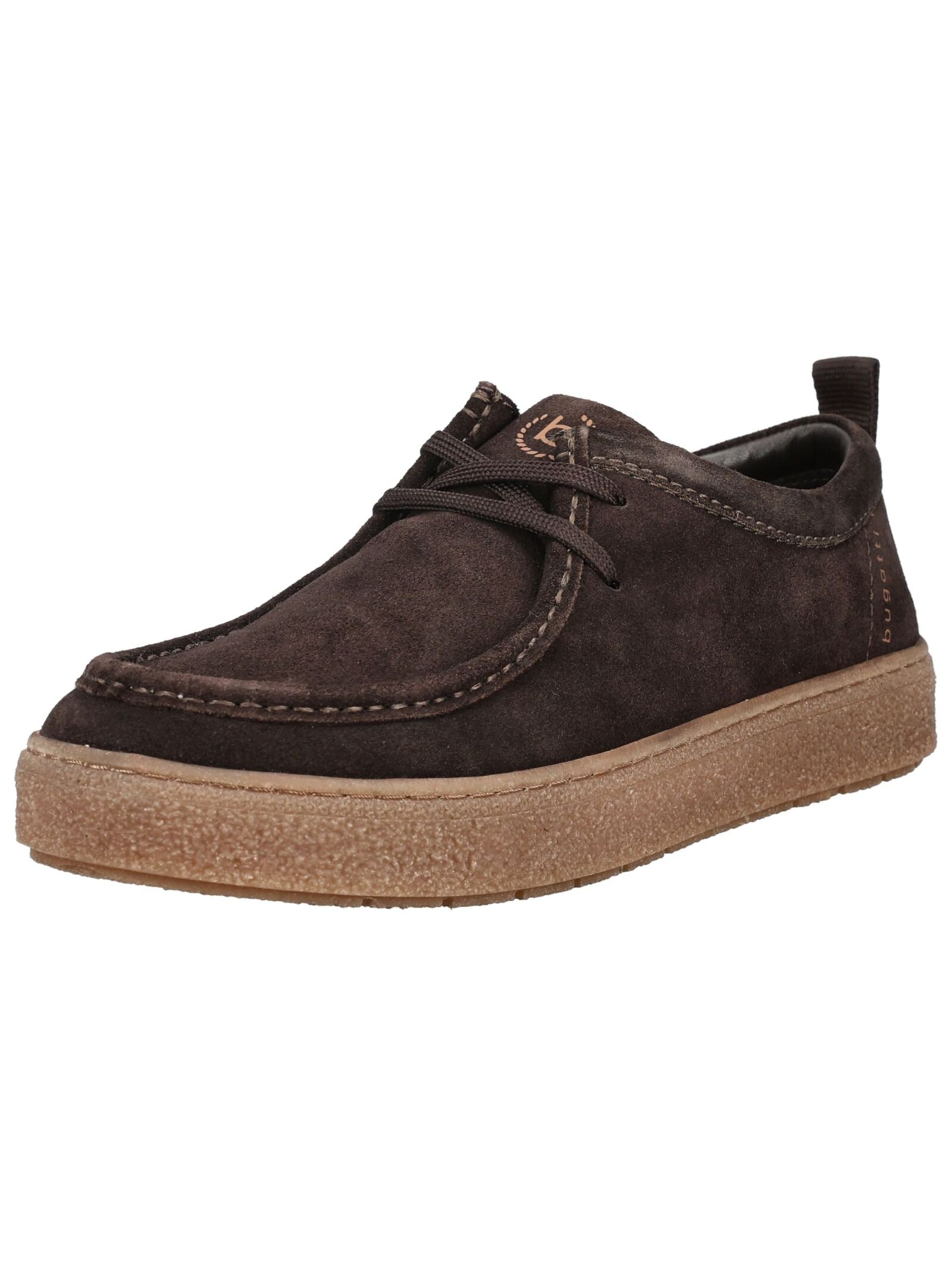 bugatti Schnürschuh "bugatti Halbschuhe Veloursleder"