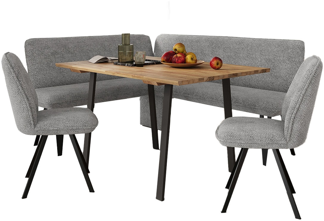 OTTO home Eckbankgruppe "Mily Essecke, Sitzgruppe, Eckbankgruppe, Küchenbankgruppe" Set, 4er, 4 Stk. tlg. BESTSELLER