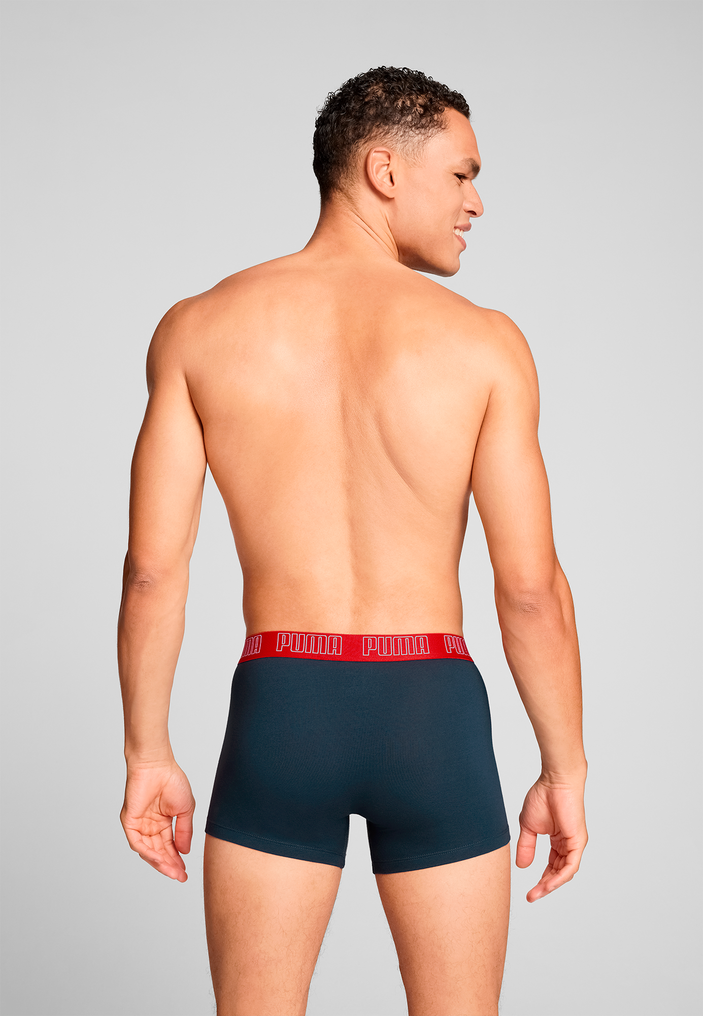 PUMA Trunk »PUMA MEN EVERYDAY TRUNKS 2P«, (2er Pack), mit Logobund