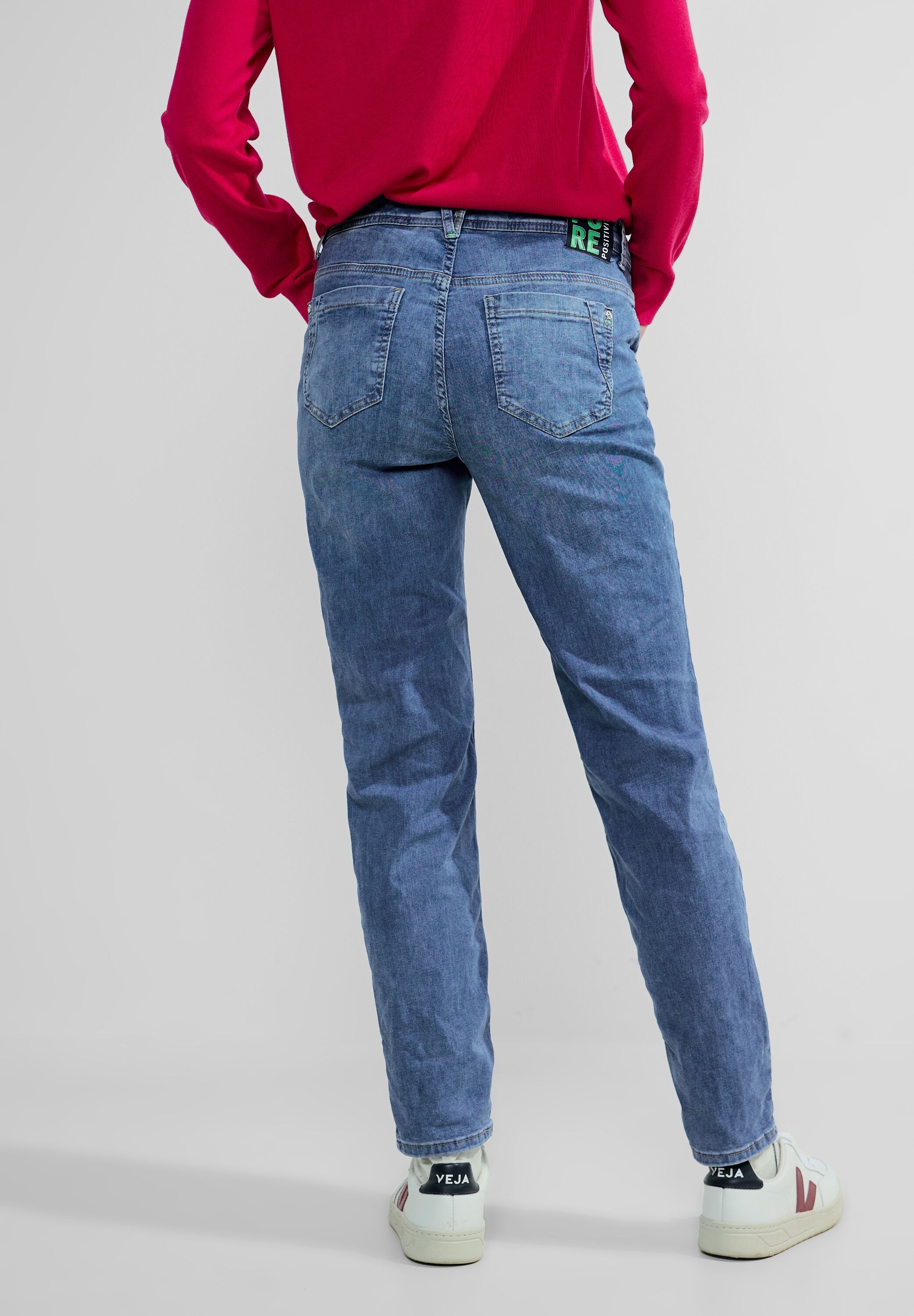 Cecil Gerade Jeans, Middle Waist