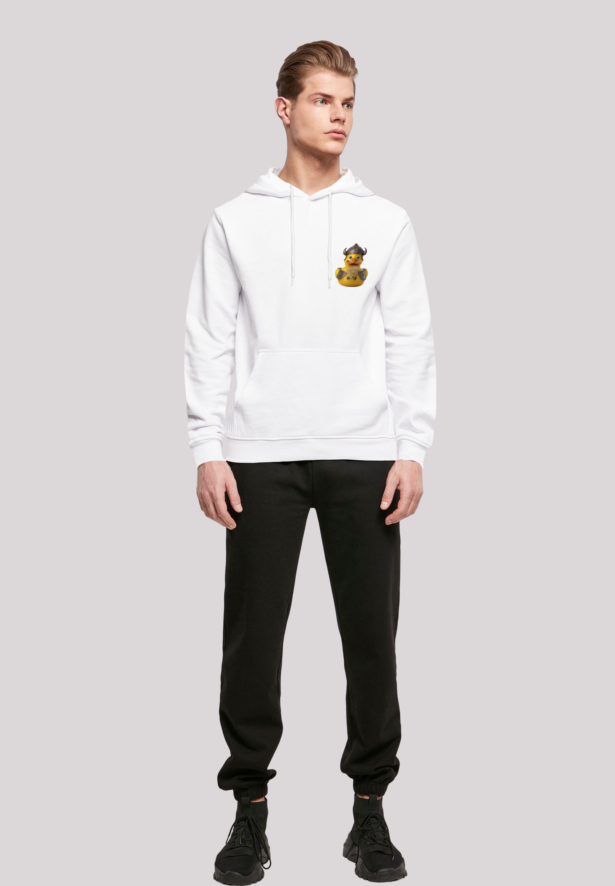 F4NT4STIC Kapuzenpullover »Rubber Duck Viking HOODIE UNISEX« Print