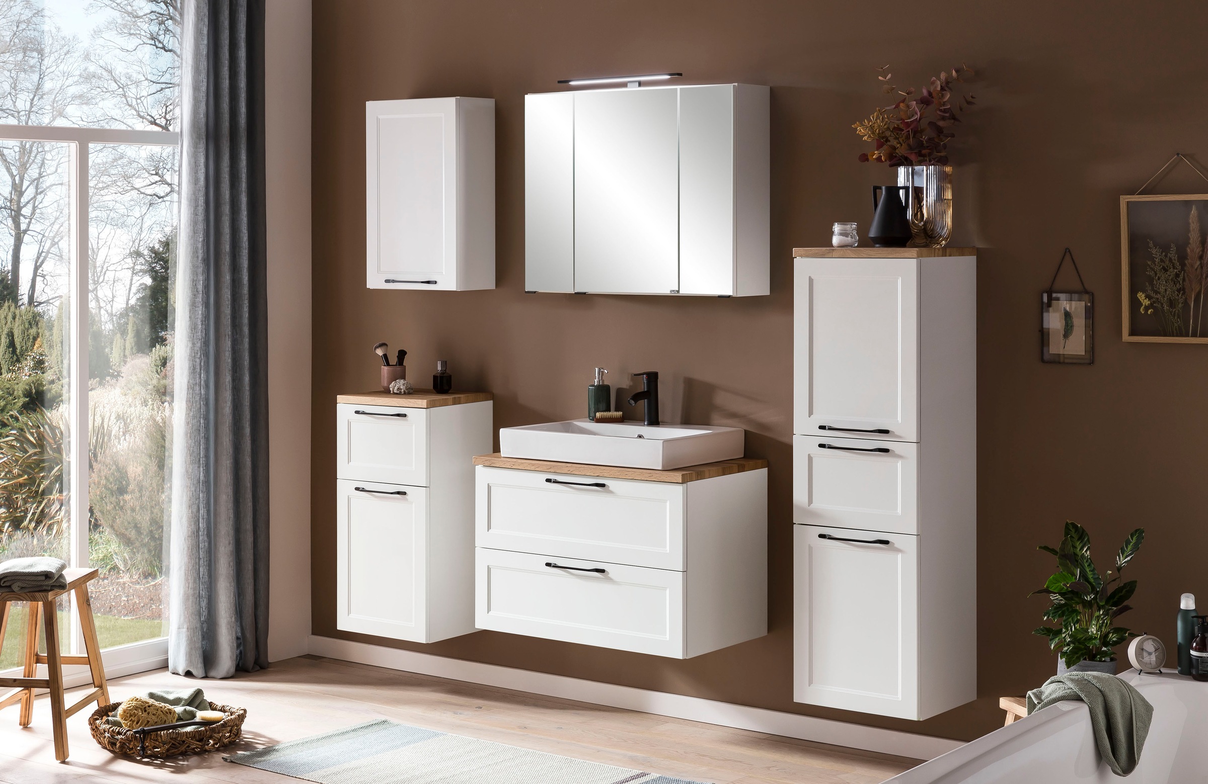 welltime Midischrank »Lana«, Badmöbel, 40 cm breit
