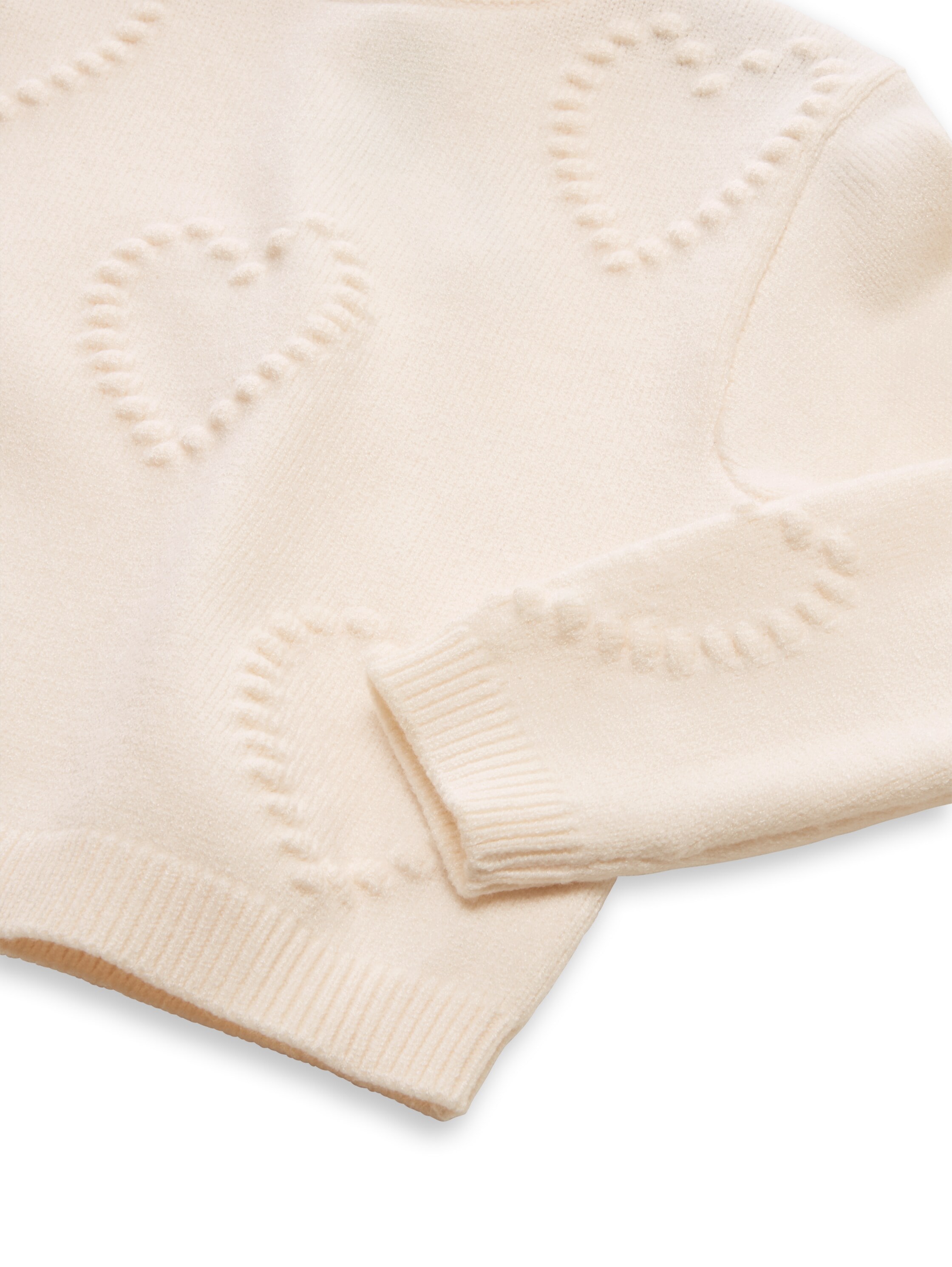 TOM TAILOR Strickpullover, mit Herzmuster