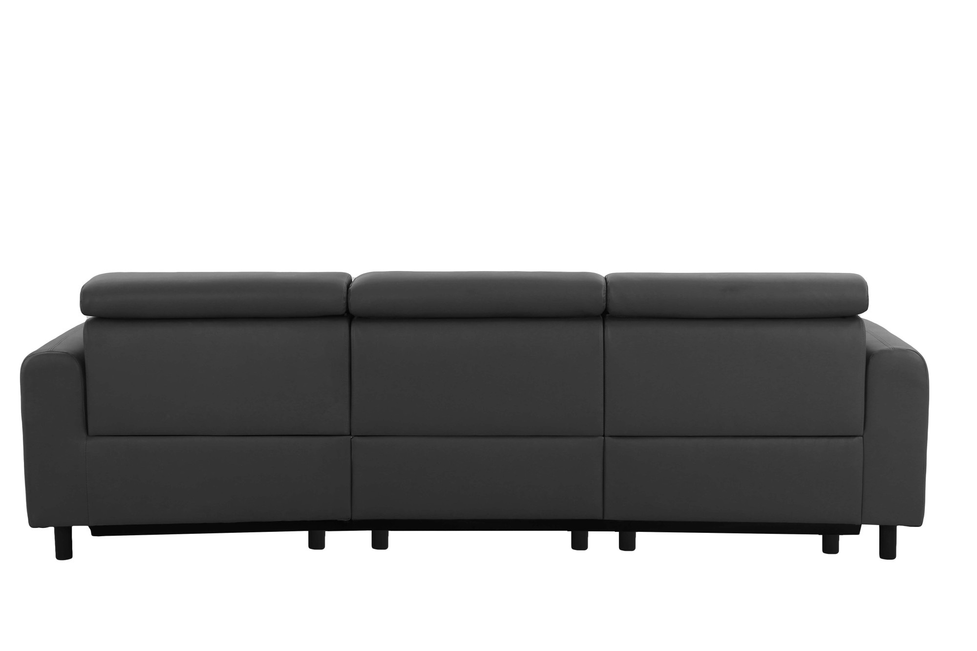 Home affaire Ecksofa »SKAANE Kunstleder, L-Form, 274 cm, manuelle u. elektrische Funktion,«, Kopfteilverstellung, Relax-und Liegefunktion, Federkernpolsterung