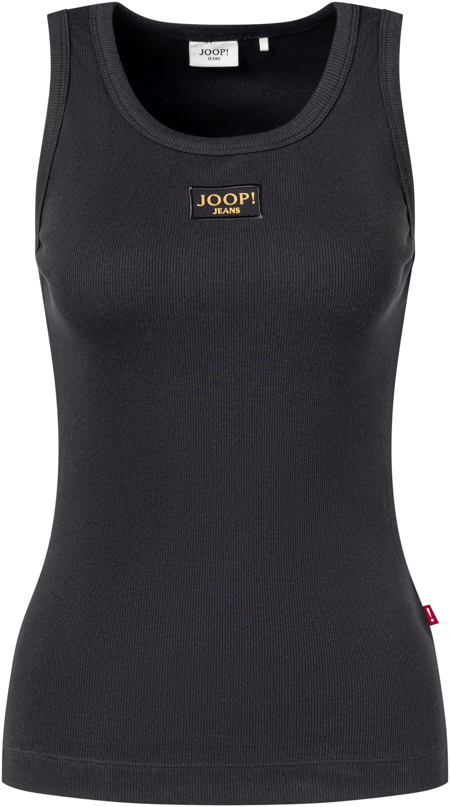 Joop Jeans Tanktop »Tana«, Mit tiefem Rundhalsausschnitt