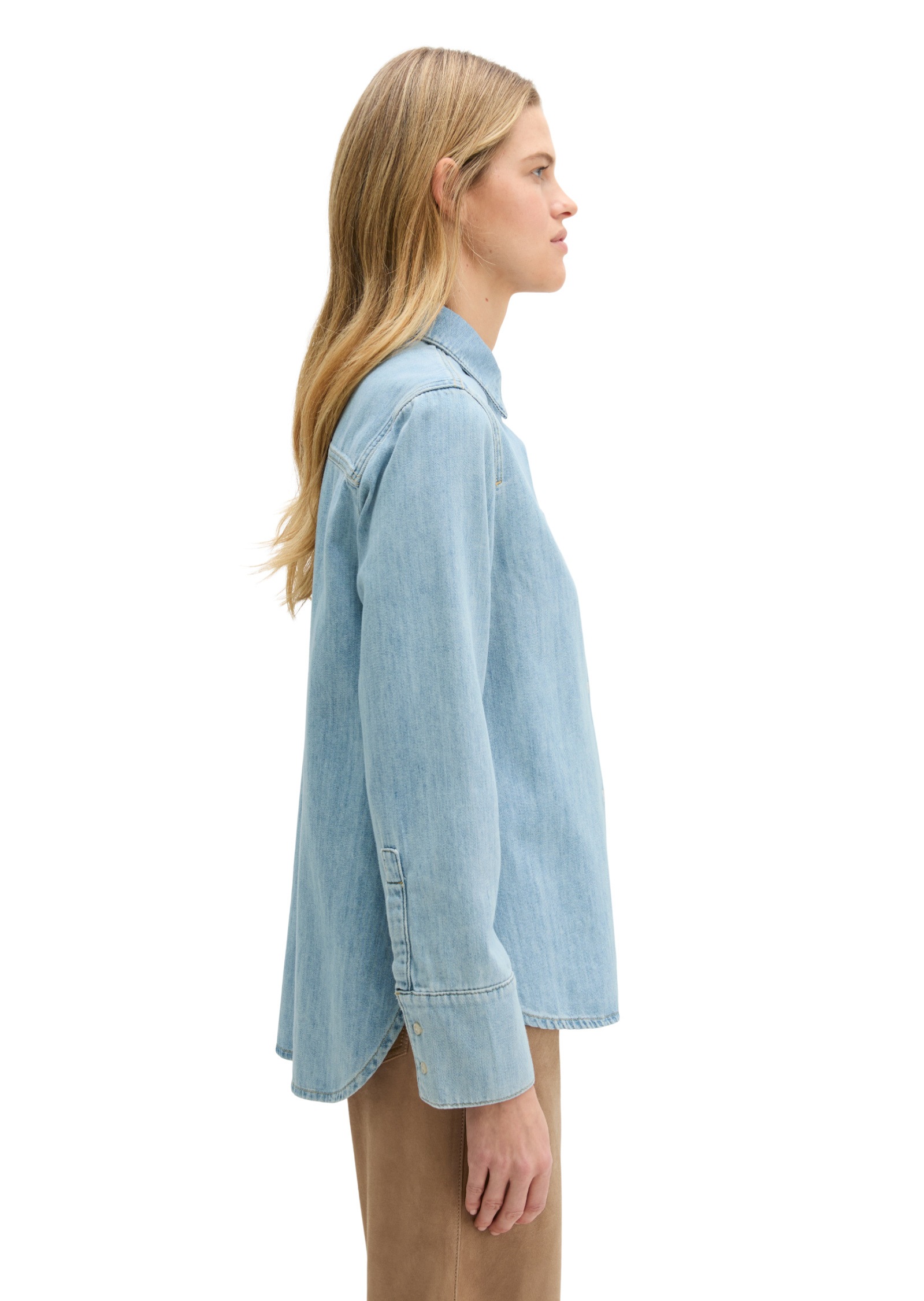 Marc OPolo Jeansbluse "aus fließendem Organic Cotton" günstig online kaufen