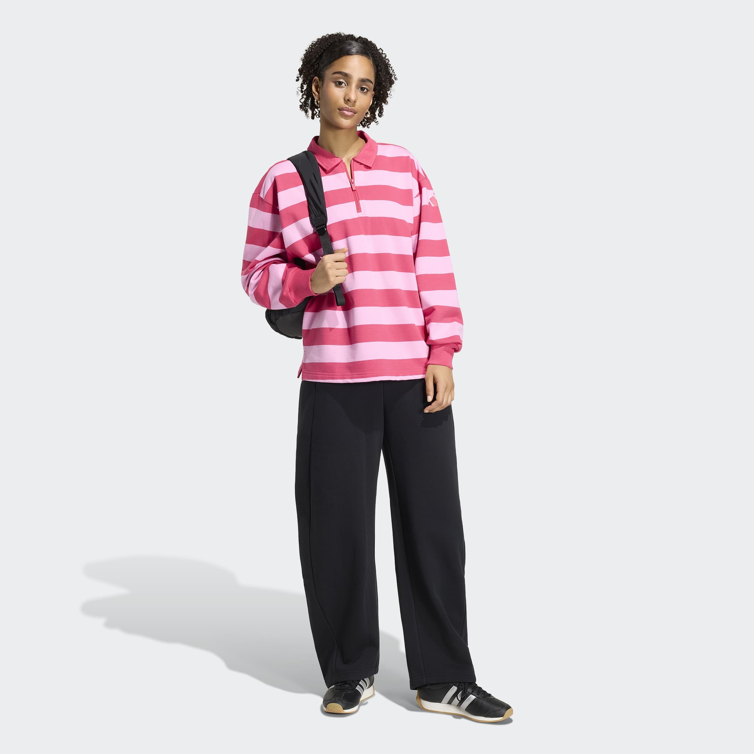 adidas Sportswear Poloshirt »ESSENTIALS CONTEMPORARY FRENCH TERRY LANGARM«