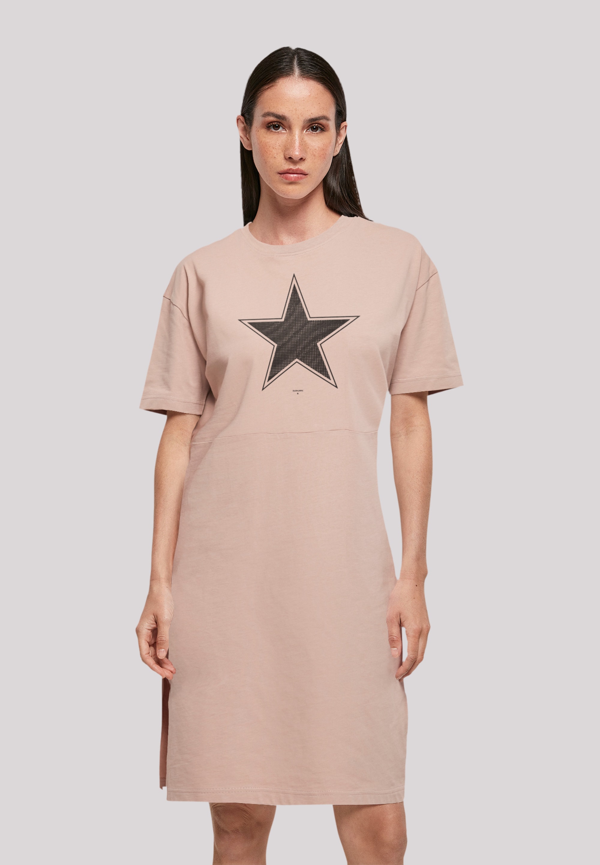 F4NT4STIC Shirtkleid "Stern Basic" Ohne Taschen Print günstig online kaufen