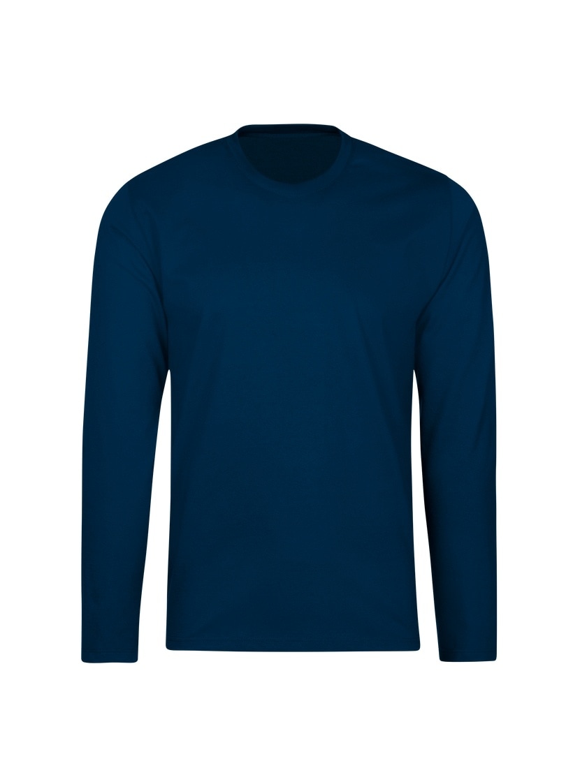 Trigema T-Shirt "TRIGEMA Langarmshirt aus 100% Baumwolle", (1 tlg.) günstig online kaufen