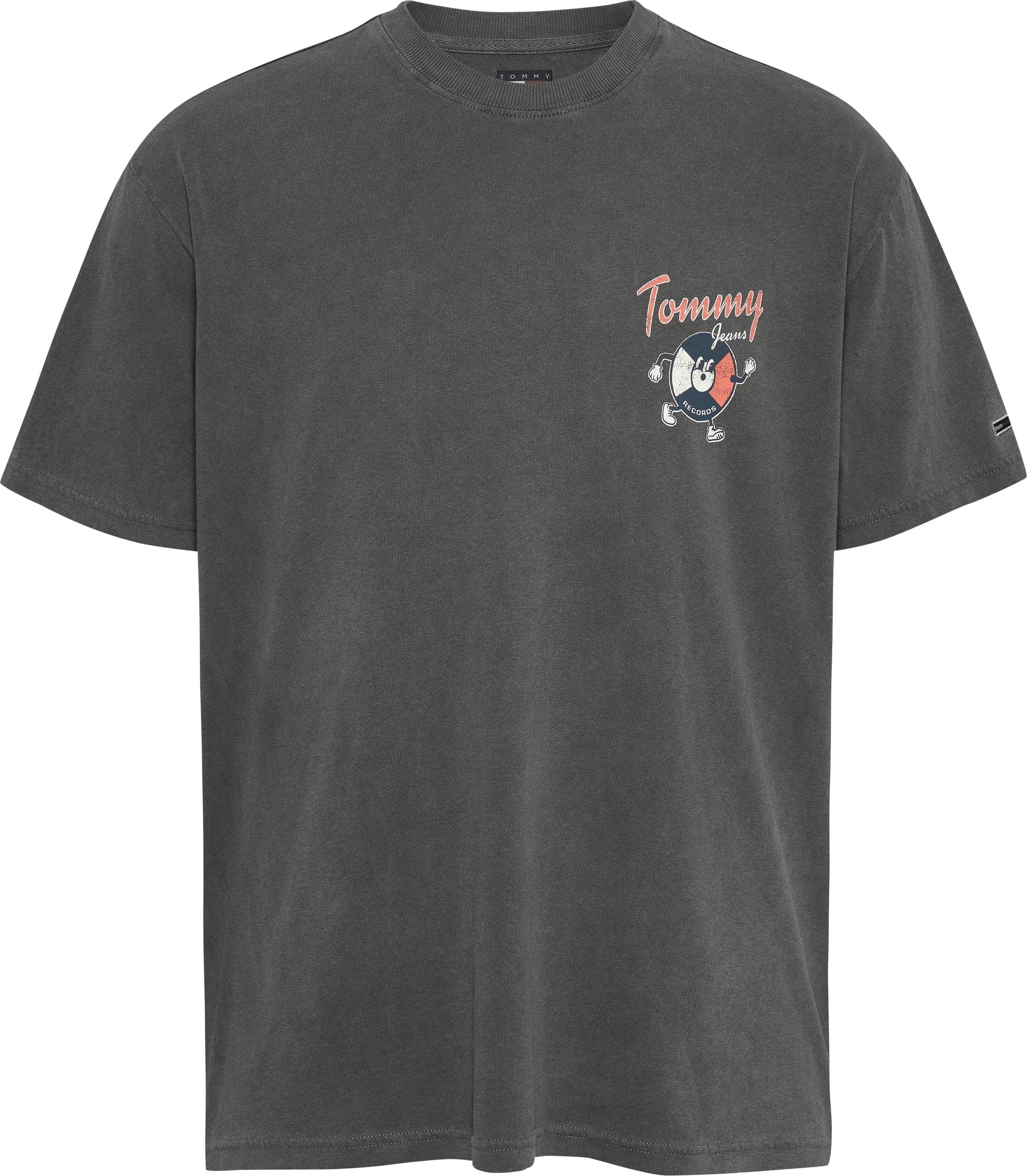 Tommy Jeans T-Shirt »TJM RLX NOVELTY 2 GMD TEE«, mit großem Logo am Rücken