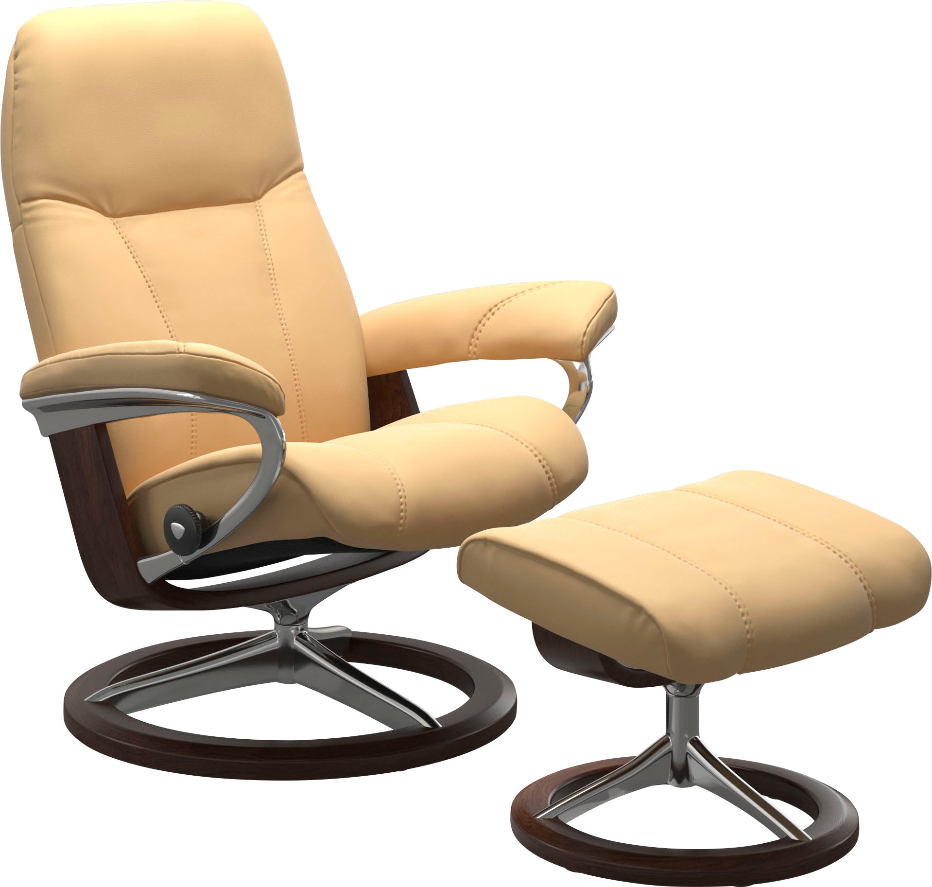 Stressless Relaxsessel "Consul" mit Signature Base, Größe S, Gestell Braun