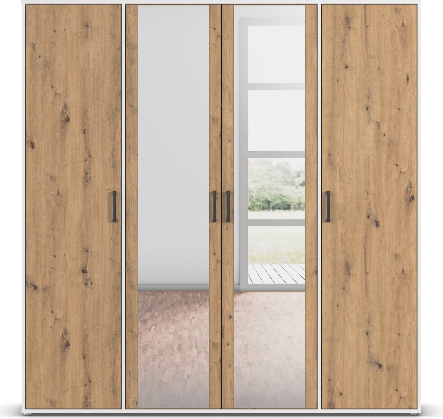 rauch Drehtürenschrank "Kleiderschrank Schrank Garderobe Wäscheschrank VOYA günstig online kaufen