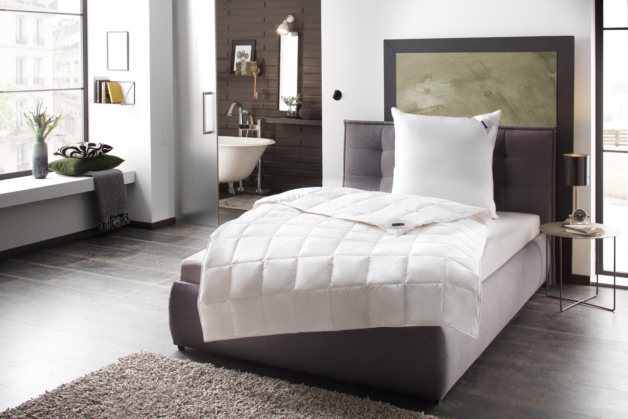 billerbeck Federkissen "Erina 30, Kissen ist Allergiker freundlich (Haussta günstig online kaufen