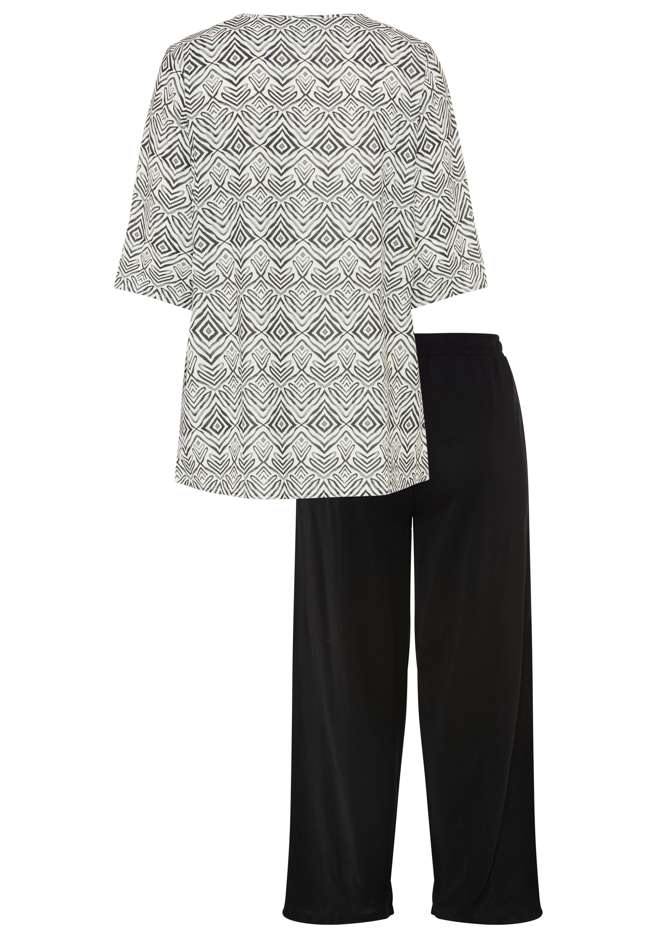 Laura Scott CURVE Schlupfbluse Set, Shirt + Hose, für Frühling und Sommer, günstig online kaufen