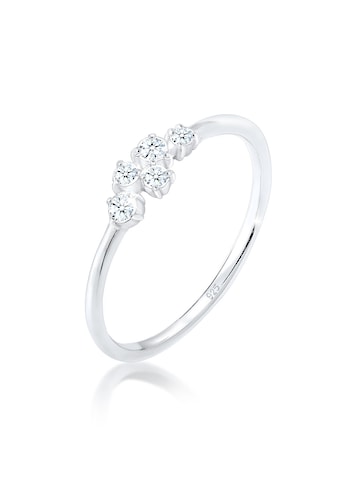Diamore Verlobungsring »Verlobung Diamant (0.105 ct) Pavé 925 Silber« kaufen