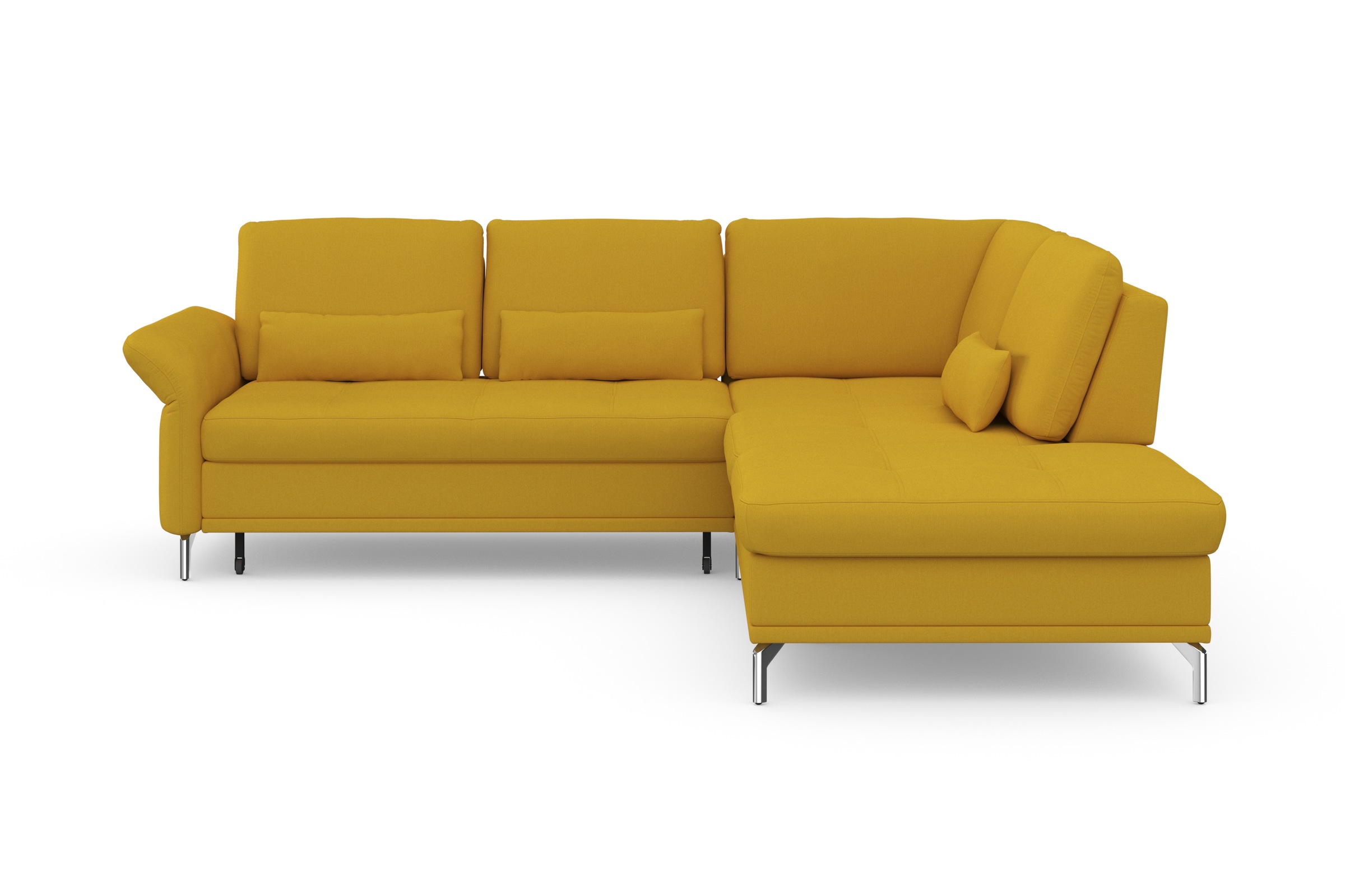 Home affaire Ecksofa "Palm Beach L-Form" Federkern, mit Sitztiefenverstellu günstig online kaufen