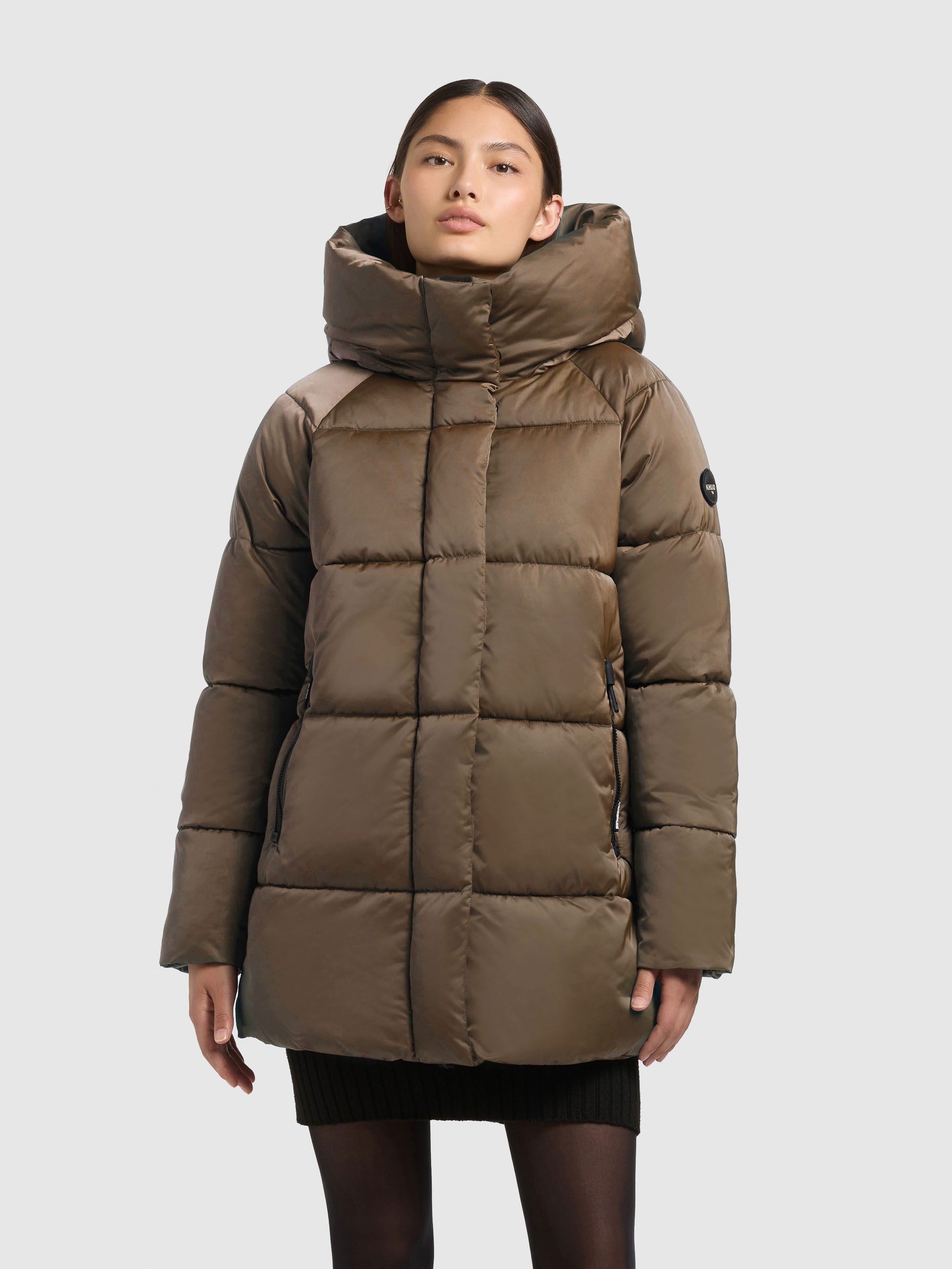 khujo Steppjacke »SUDA« mit Kapuze