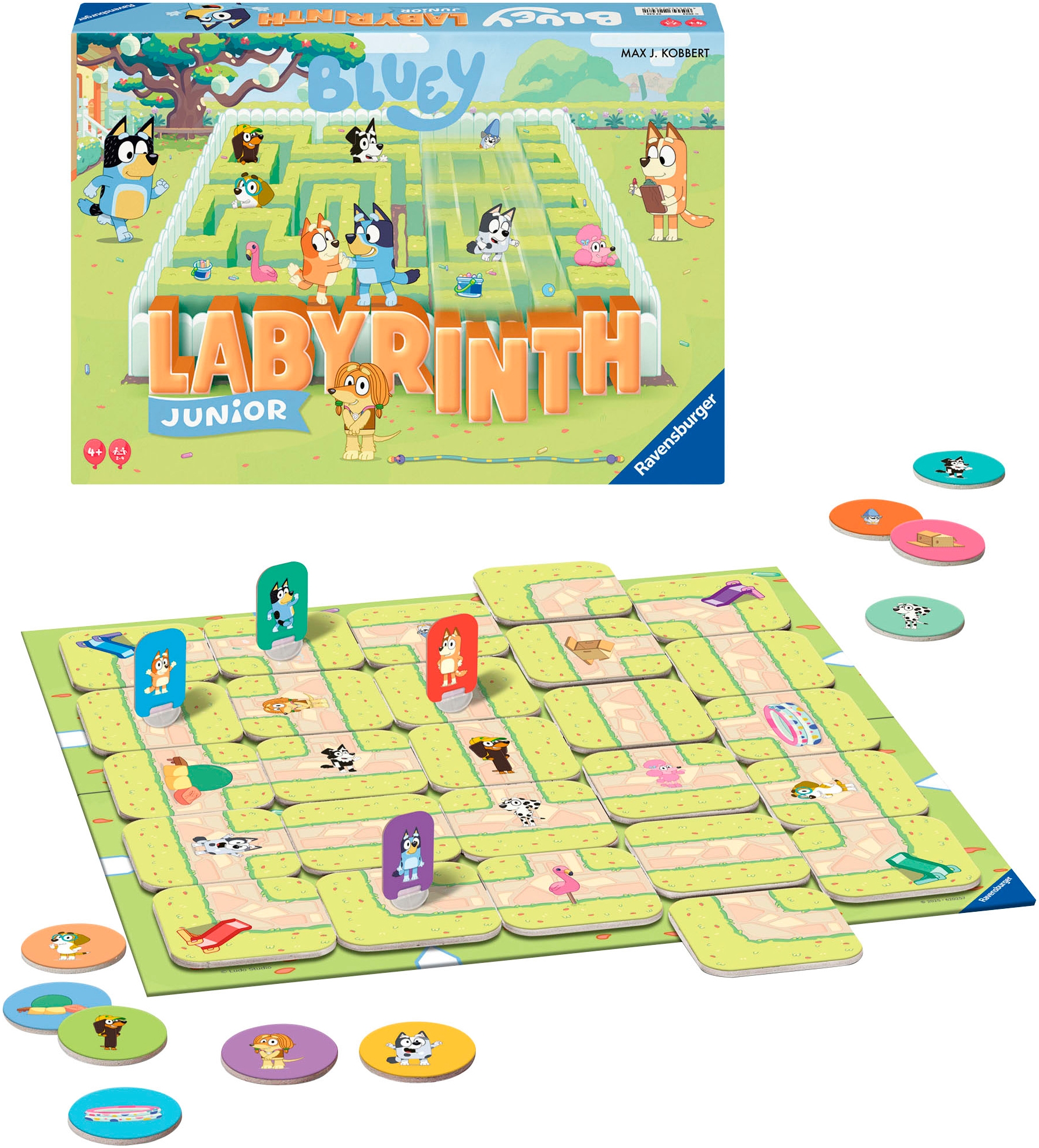Ravensburger Spiel »Bluey, Junior Labyrinth«, Made in Europe