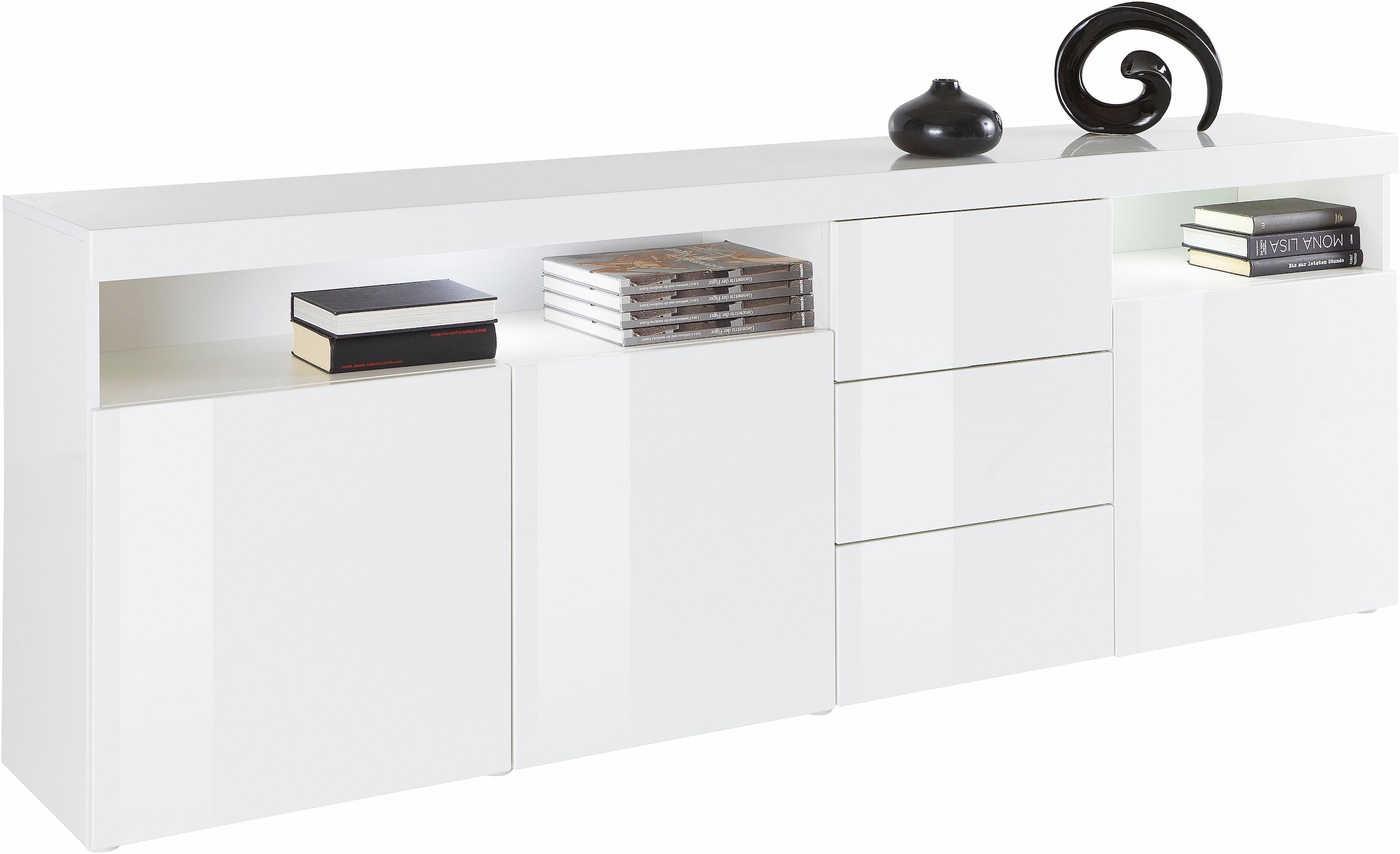 borchardt Möbel Sideboard »Kapstadt«, Breite 200 cm mit 3 Schubkästen