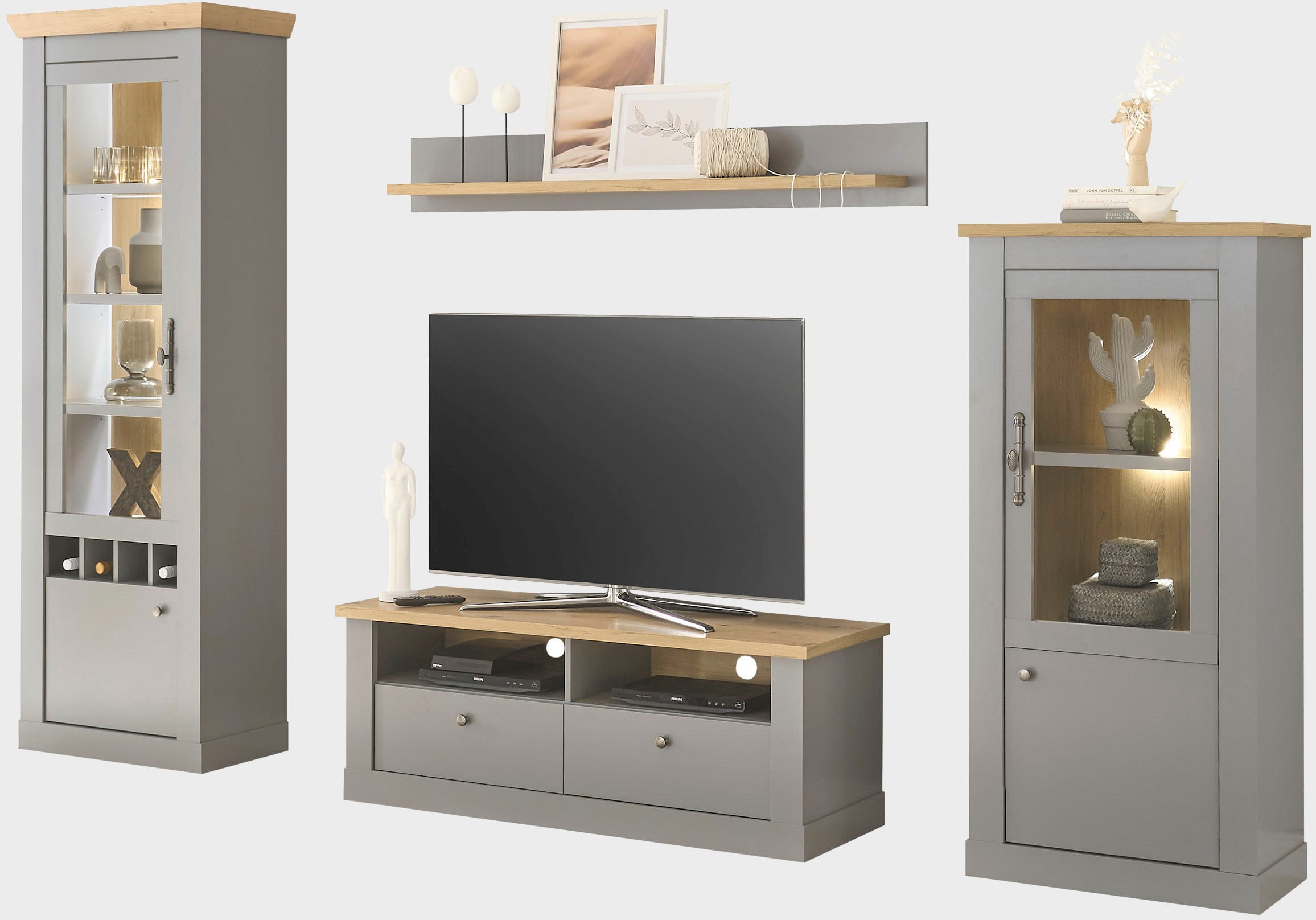 Home affaire Wohnwand "Chambord" 4 Stk. tlg. günstig online kaufen