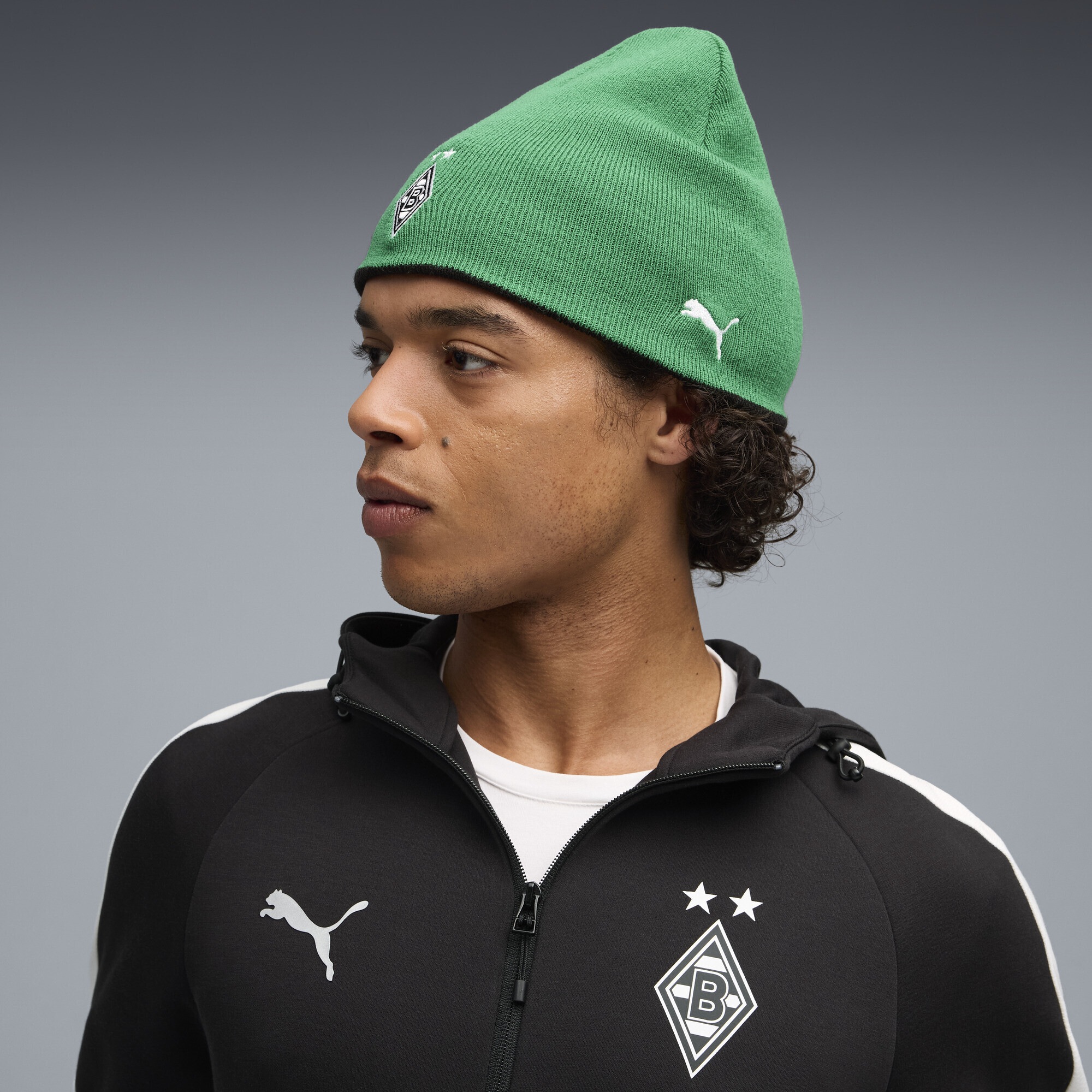 Thumbnail - PUMA Beanie "Borussia Mönchengladbach Wende-Beanie Erwachsene"
