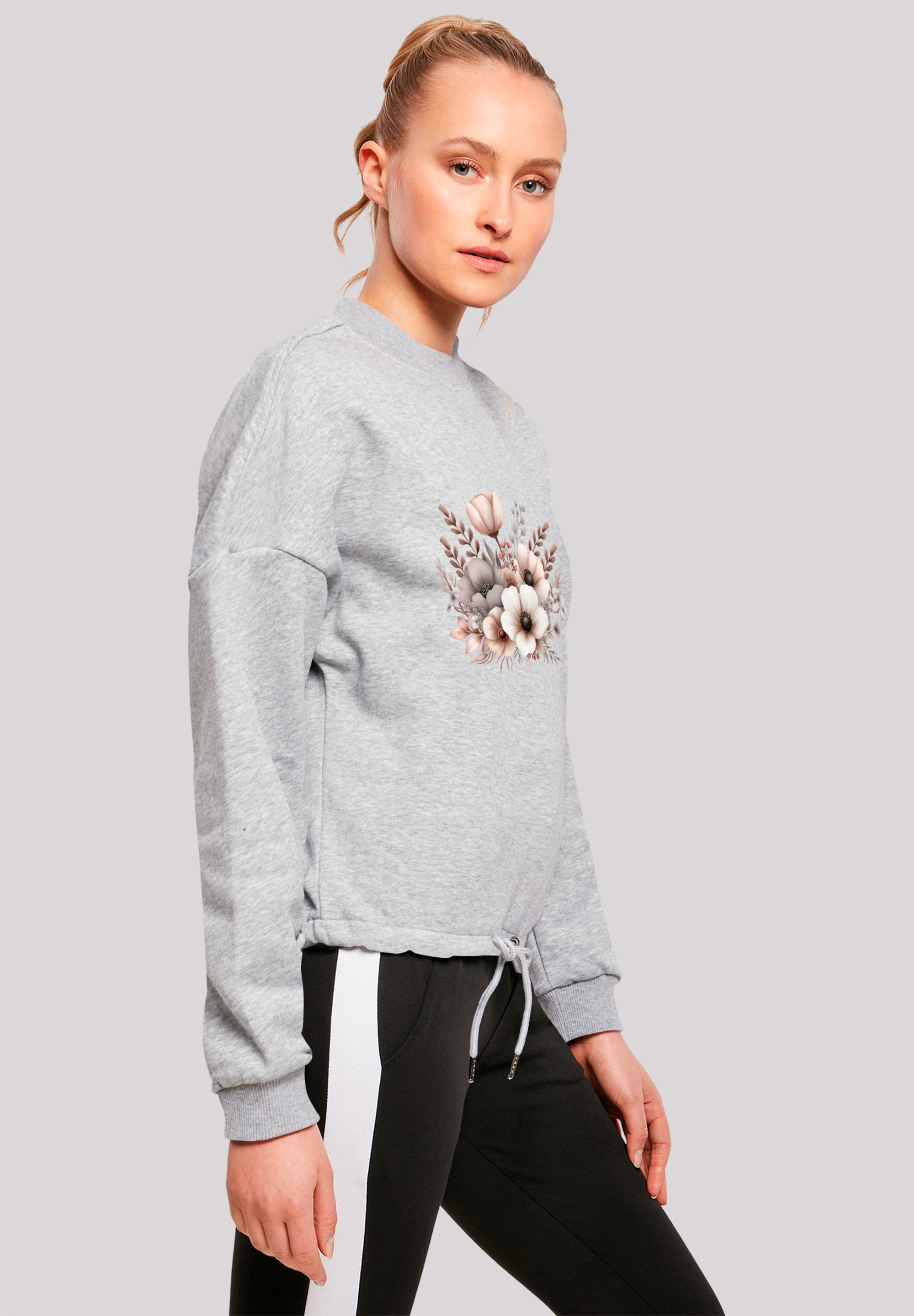 F4NT4STIC Sweatshirt »Blumenstrauß Boho«, Premium Qualität