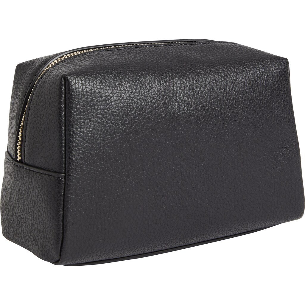 Calvin Klein Kosmetiktasche »RE-LOCK COSMETIC POUCH PBL«, mit goldfarbenen Details