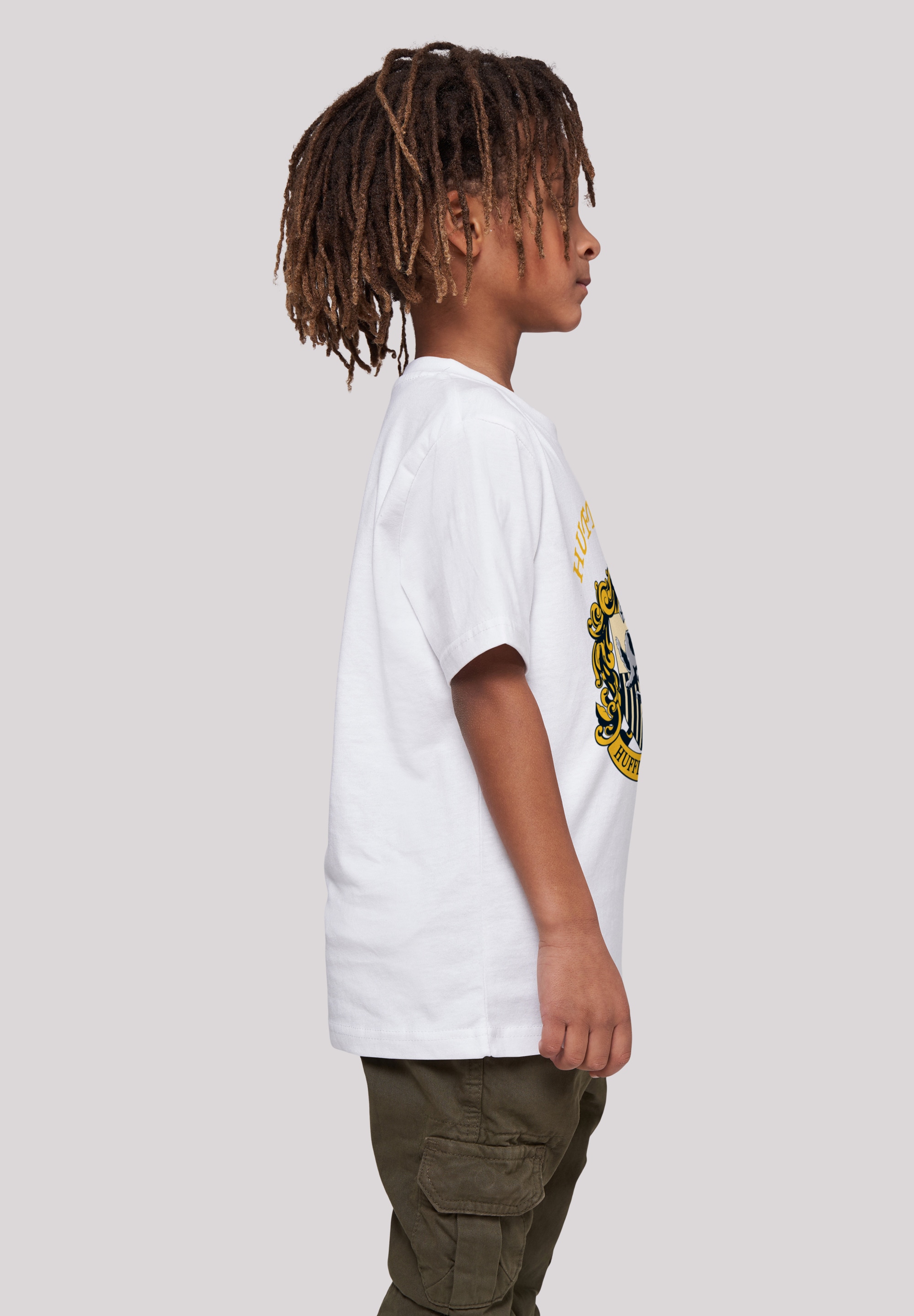 F4NT4STIC Kurzarmshirt »Kinder Harry Potter Hufflepuff Crest with Kids  Basic Tee«, (1 tlg.) online bestellen | BAUR | T-Shirts