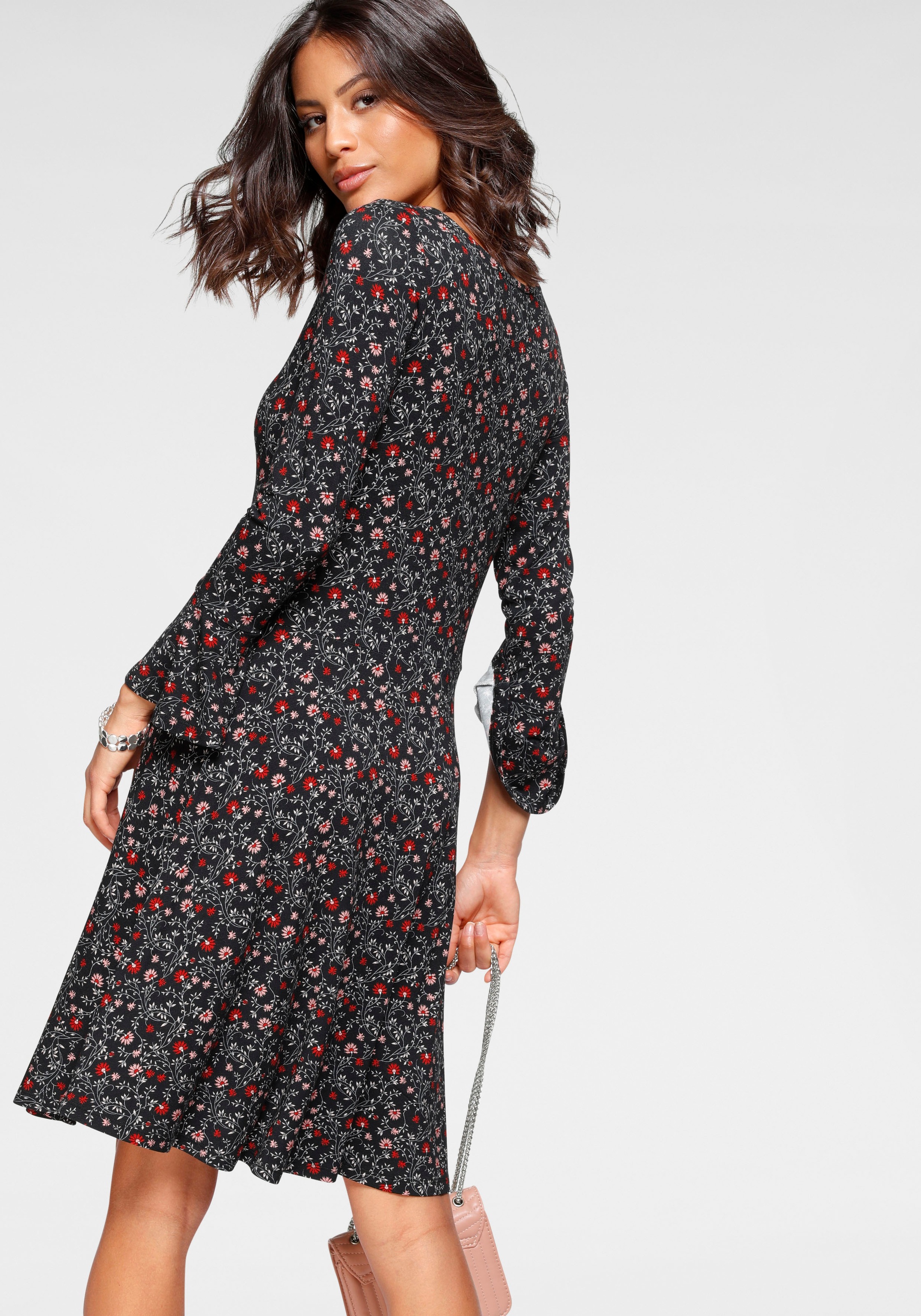 Laura Scott festliche Anlässe, langes Kleid, elegant, aus Viskosemischung günstig online kaufen