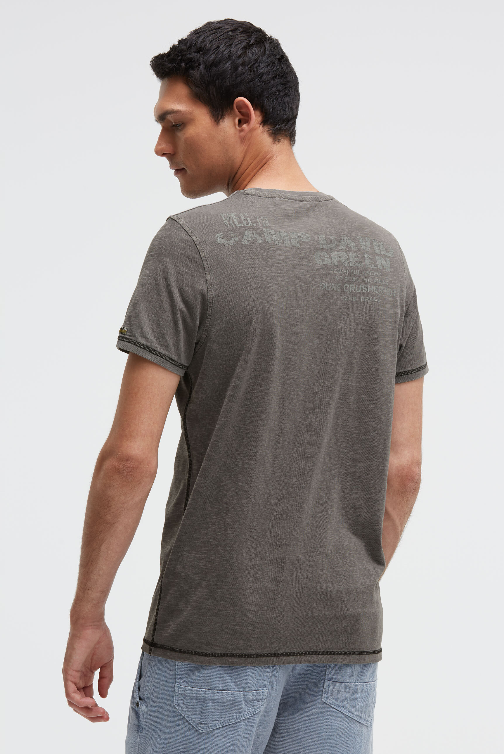 CAMP DAVID Rundhalsshirt aus Baumwolle